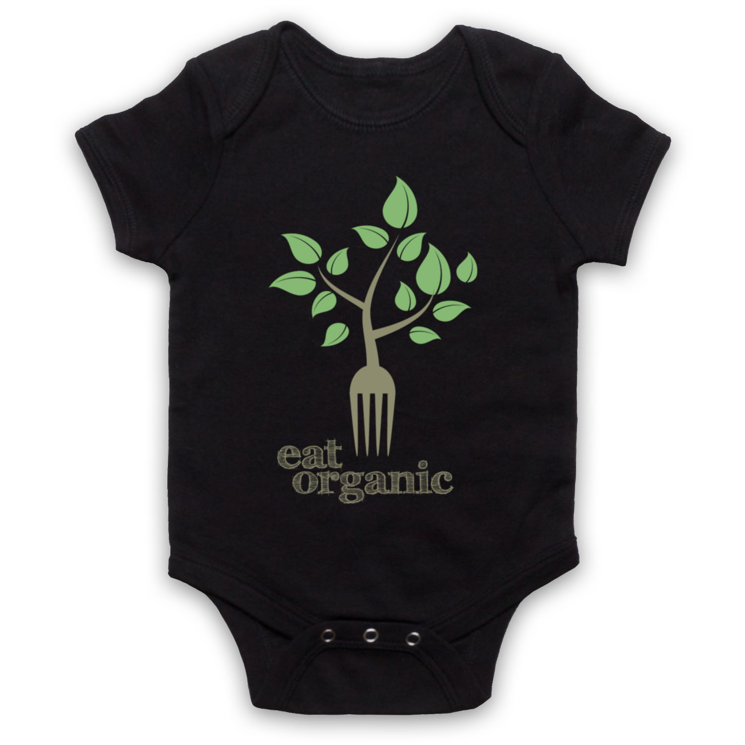 EAT ORGANIC FOOD HIPSTER FOODIE FOODY HEALTHY LIVING BABY GROW BABYGROW GIFT - Picture 2 of 10