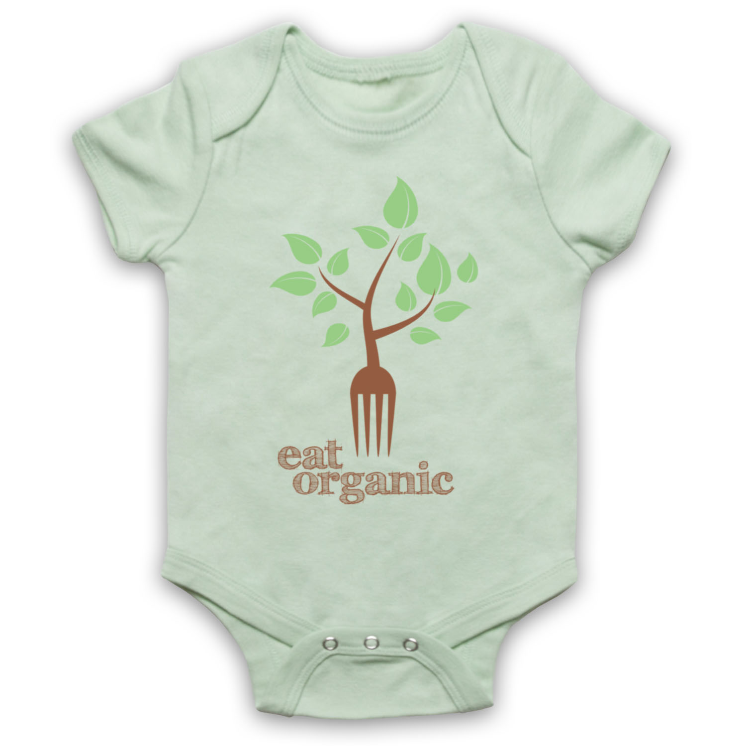 EAT ORGANIC FOOD HIPSTER FOODIE FOODY HEALTHY LIVING BABY GROW BABYGROW GIFT - Picture 10 of 10