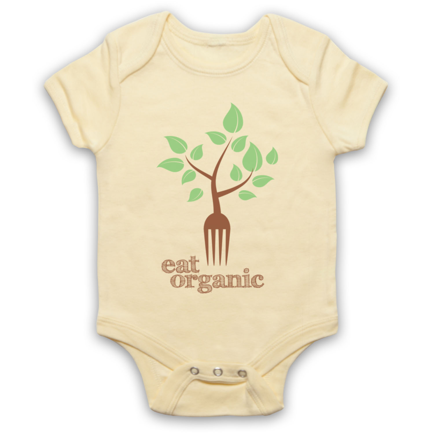 EAT ORGANIC FOOD HIPSTER FOODIE FOODY HEALTHY LIVING BABY GROW BABYGROW GIFT - Picture 8 of 10