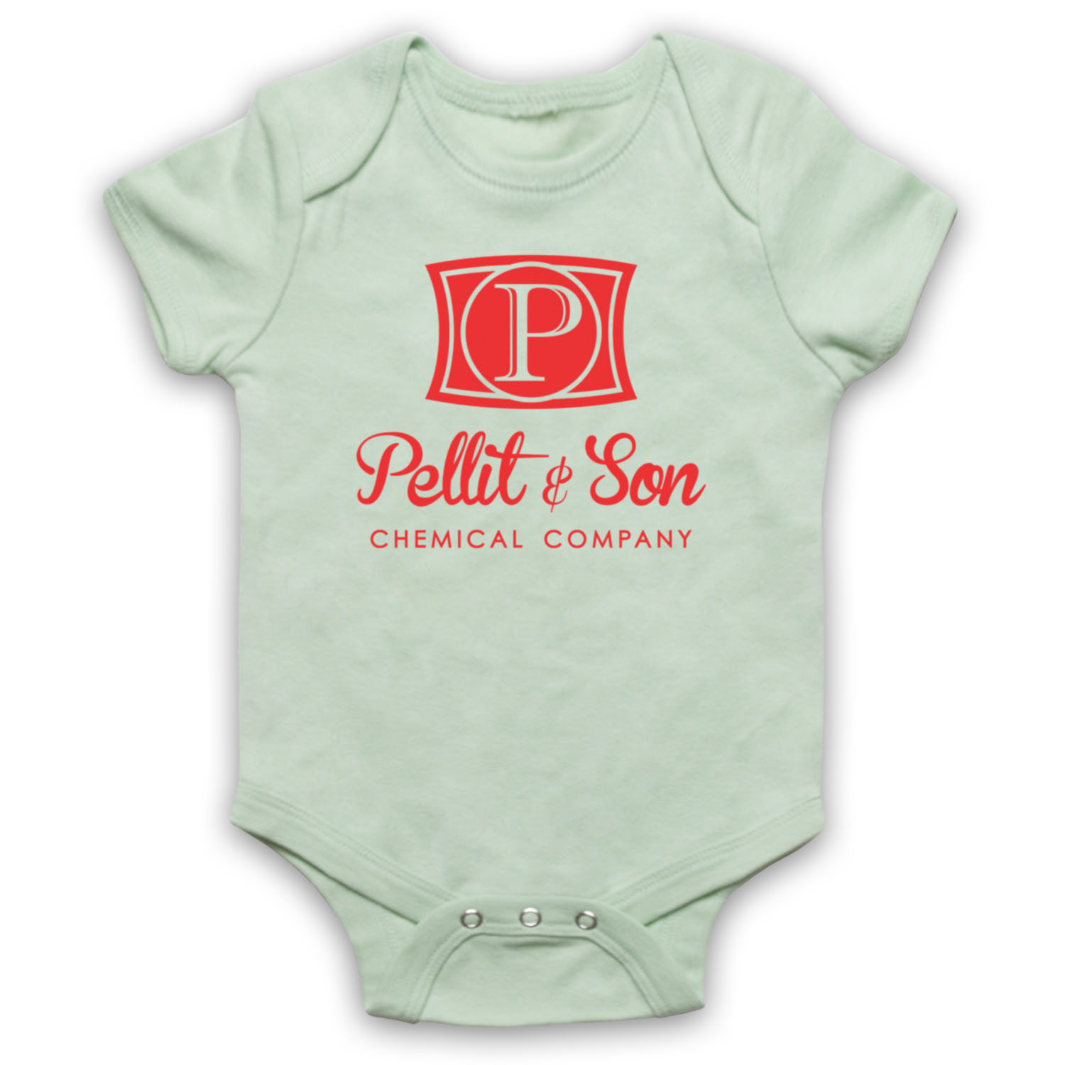 Horrible Bosses Funny Comedy Pellit & Son Chemical Logo Baby Grow Babygrow Gift - Picture 10 of 10