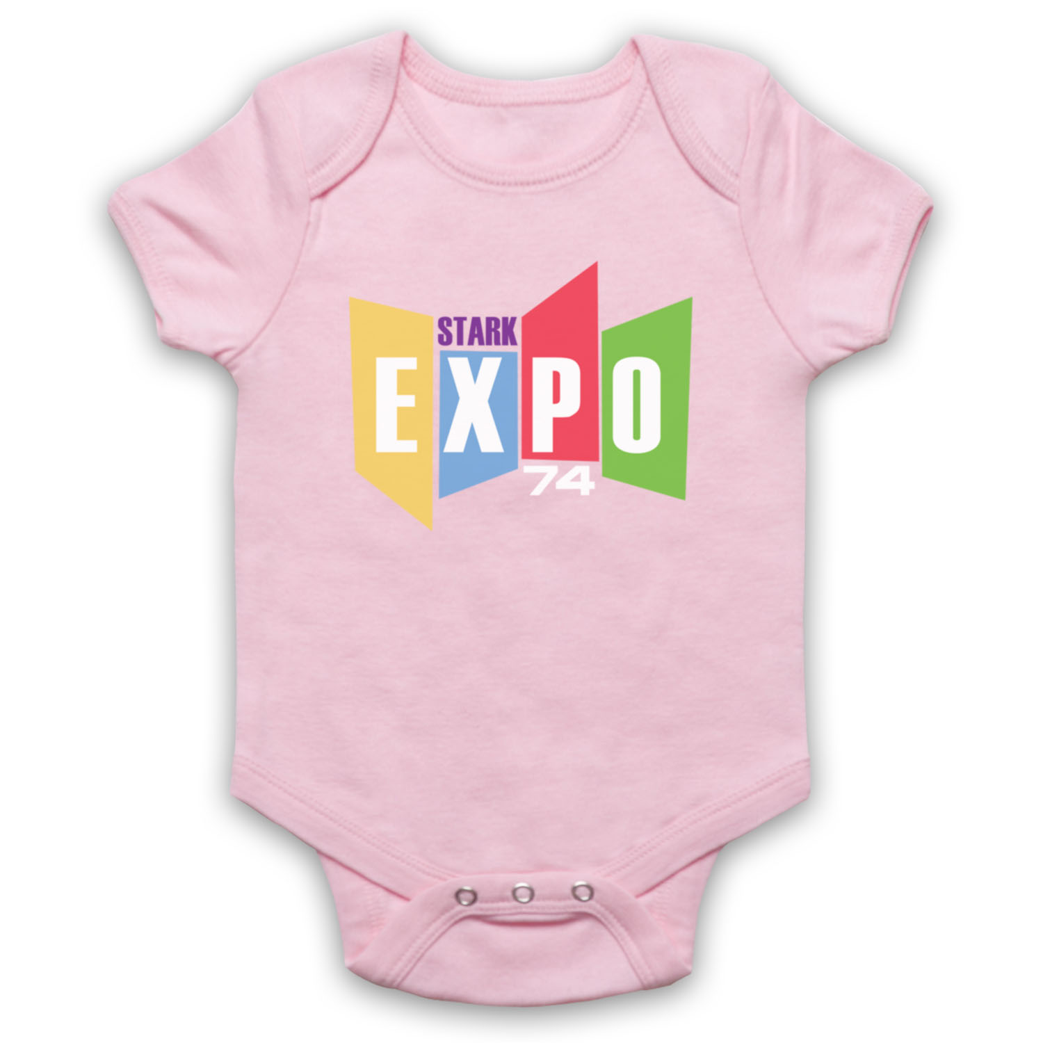 STARK EXPO 74 RETRO IRON MAN SCI FI SUPERHERO TONY BABY GROW BABYGROW GIFT - Picture 7 of 10