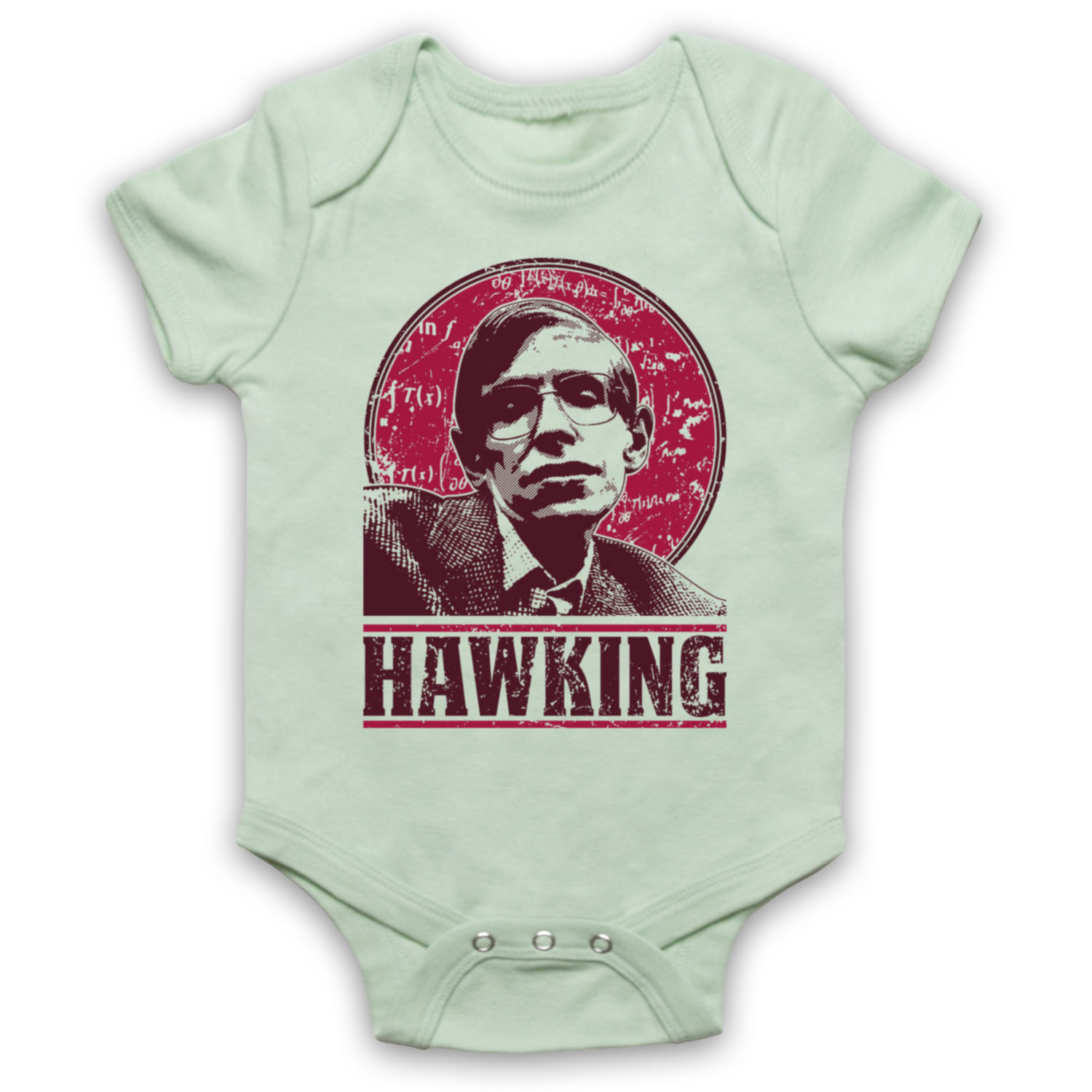 STEPHEN HAWKING UNOFFICIAL THEORETICAL PHYSICS TRIBUTE BABY GROW BABYGROW GIFT - Picture 10 of 10