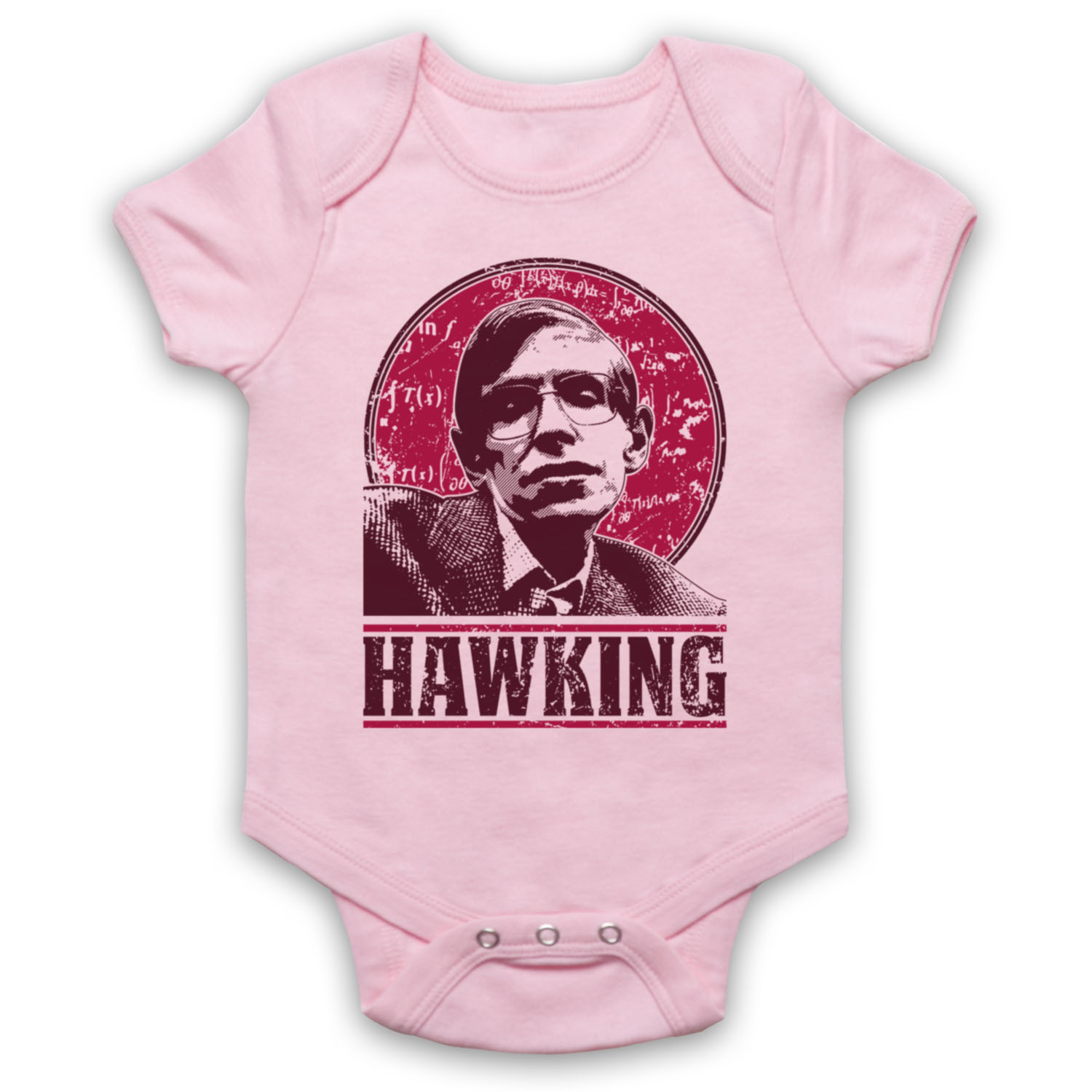 STEPHEN HAWKING UNOFFICIAL THEORETICAL PHYSICS TRIBUTE BABY GROW BABYGROW GIFT - Picture 7 of 10