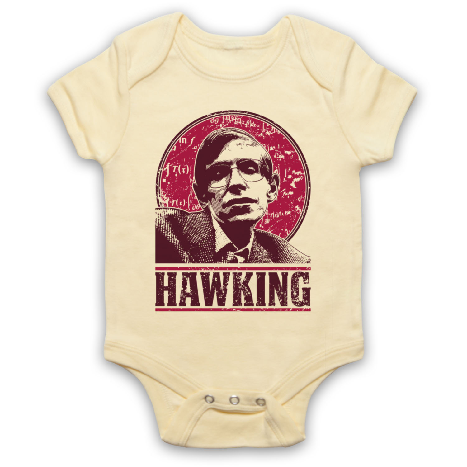 STEPHEN HAWKING UNOFFICIAL THEORETICAL PHYSICS TRIBUTE BABY GROW BABYGROW GIFT - Picture 8 of 10