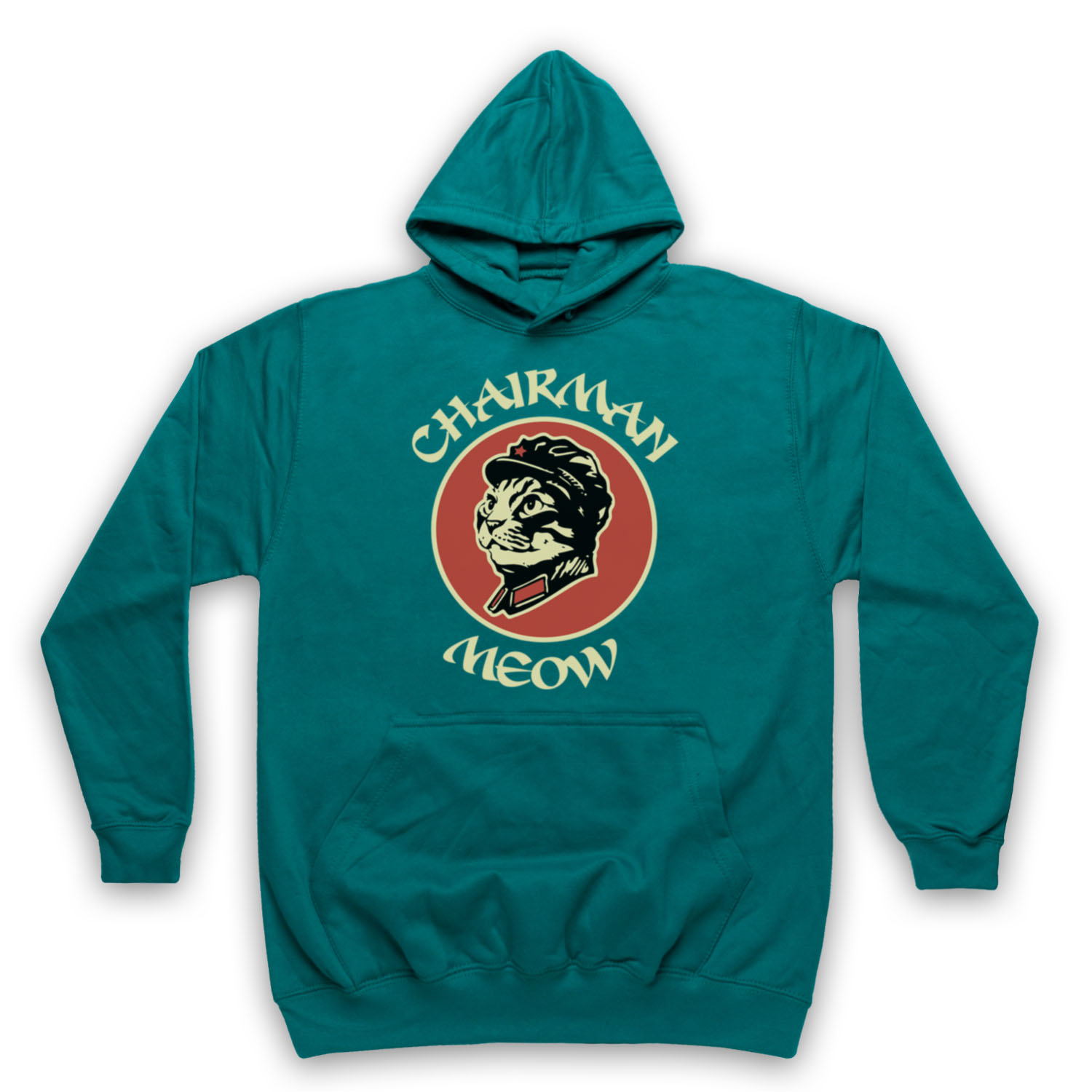 FUNNY CHAIRMAN MEOW MAO CAT UNOFFICIAL PARODY LEADER ADULTS UNISEX HOODIE