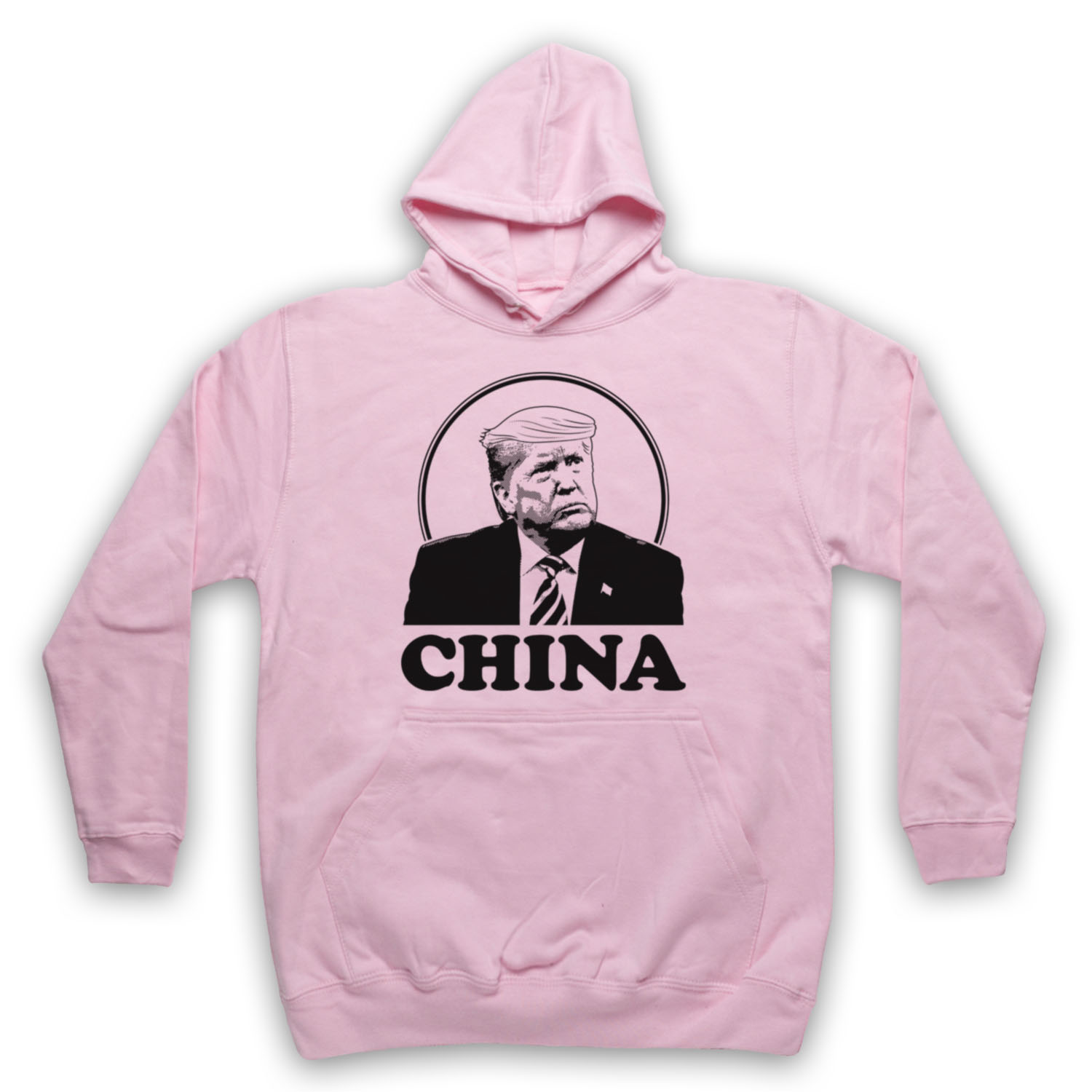 DONALD TRUMP CHINA PARODY AMERICAN PRESIDENT USA ADULTS UNISEX HOODIE - Picture 10 of 11