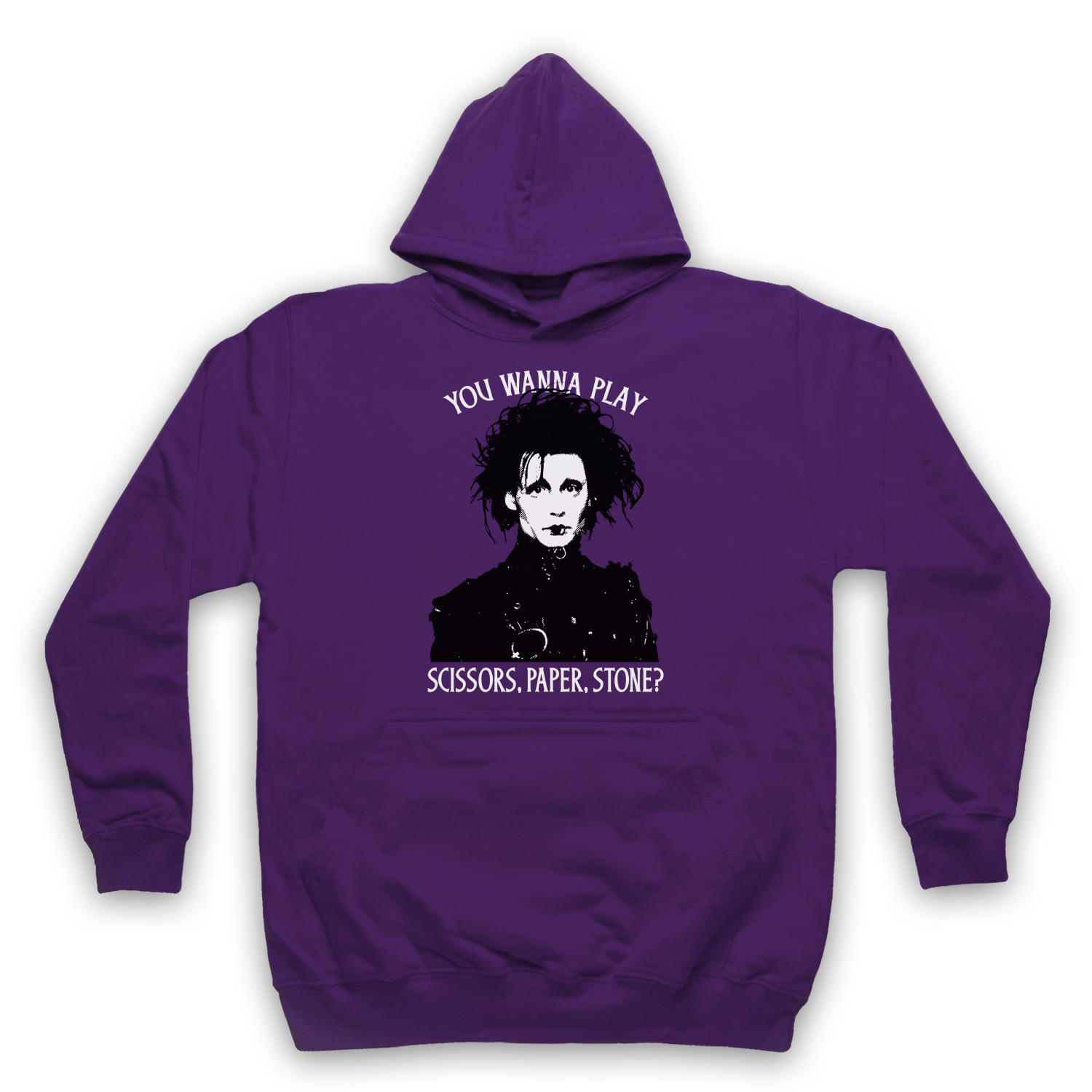 Edward Scissorhands Scissor Hands Johnny Depp Fantasy Film Adults Hoodie - Picture 11 of 11