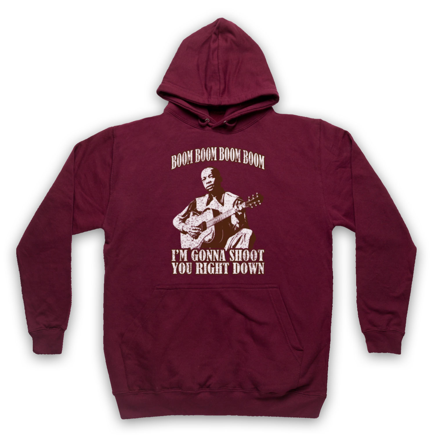 BOOM BOOM JOHN LEE HOOKER BLUES MUSICIAN ADULTS UNISEX HOODIE - Picture 7 of 11