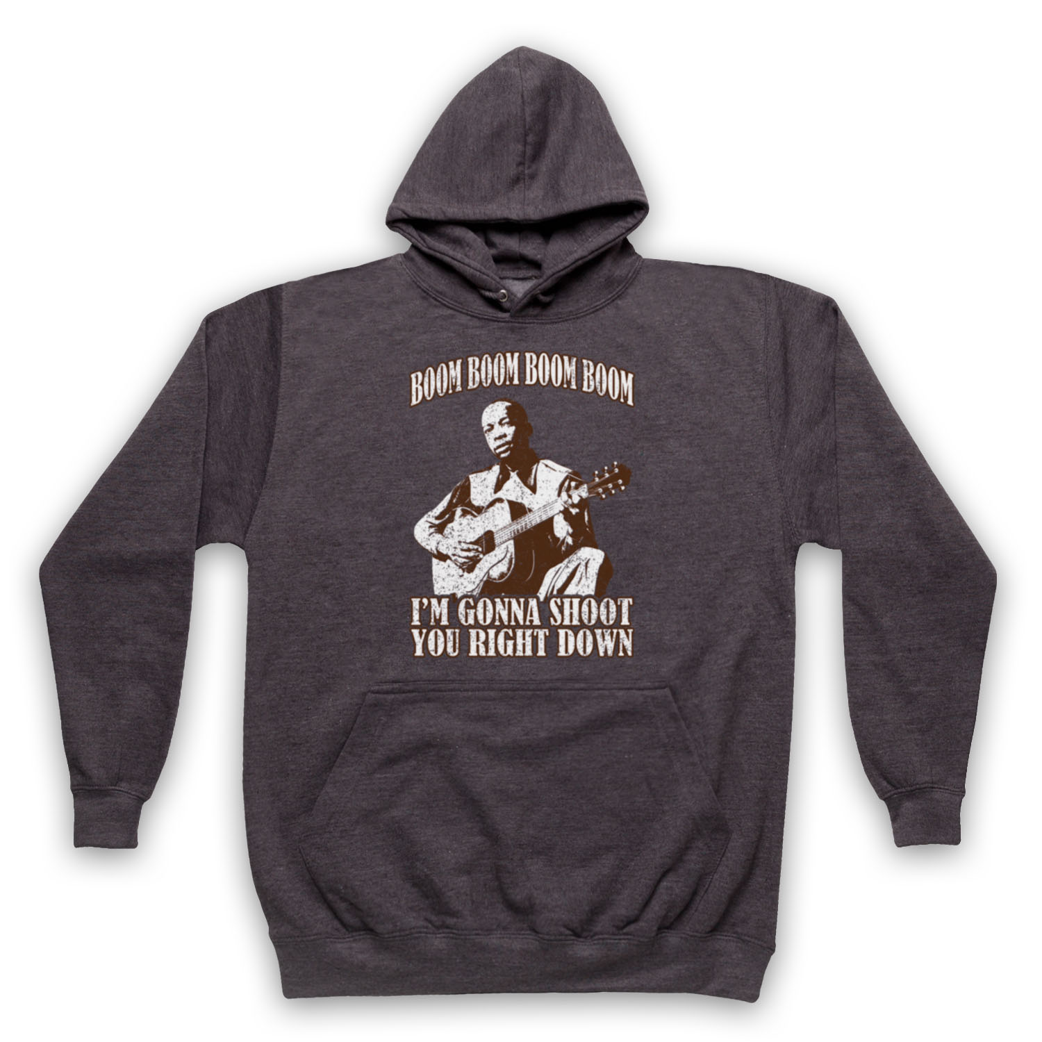 BOOM BOOM JOHN LEE HOOKER BLUES MUSICIAN ADULTS UNISEX HOODIE - Picture 8 of 11