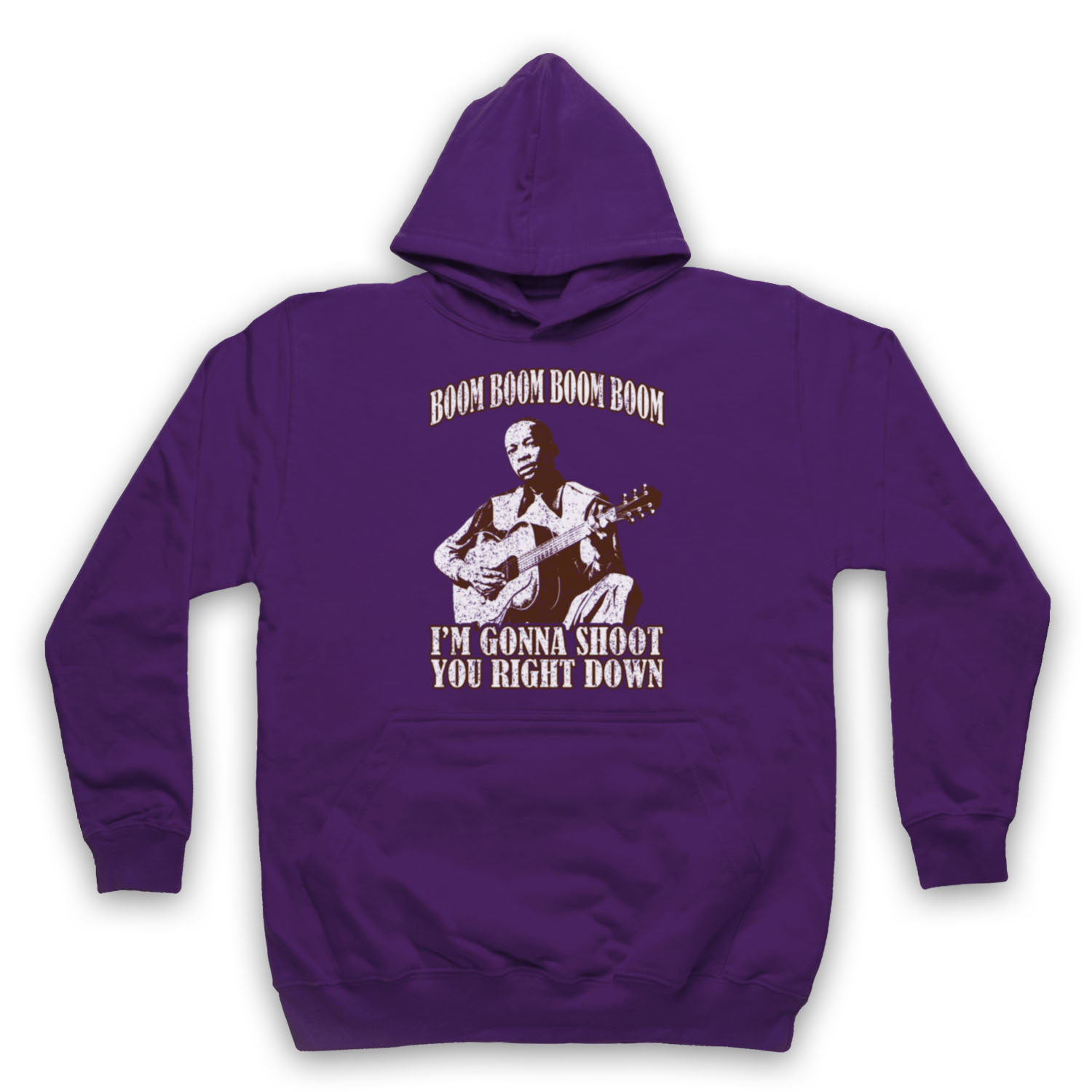 BOOM BOOM JOHN LEE HOOKER BLUES MUSICIAN ADULTS UNISEX HOODIE - Picture 11 of 11