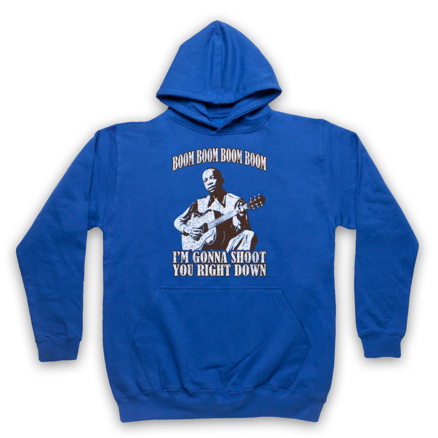 BOOM BOOM JOHN LEE HOOKER BLUES MUSICIAN ADULTS UNISEX HOODIE - Picture 4 of 11
