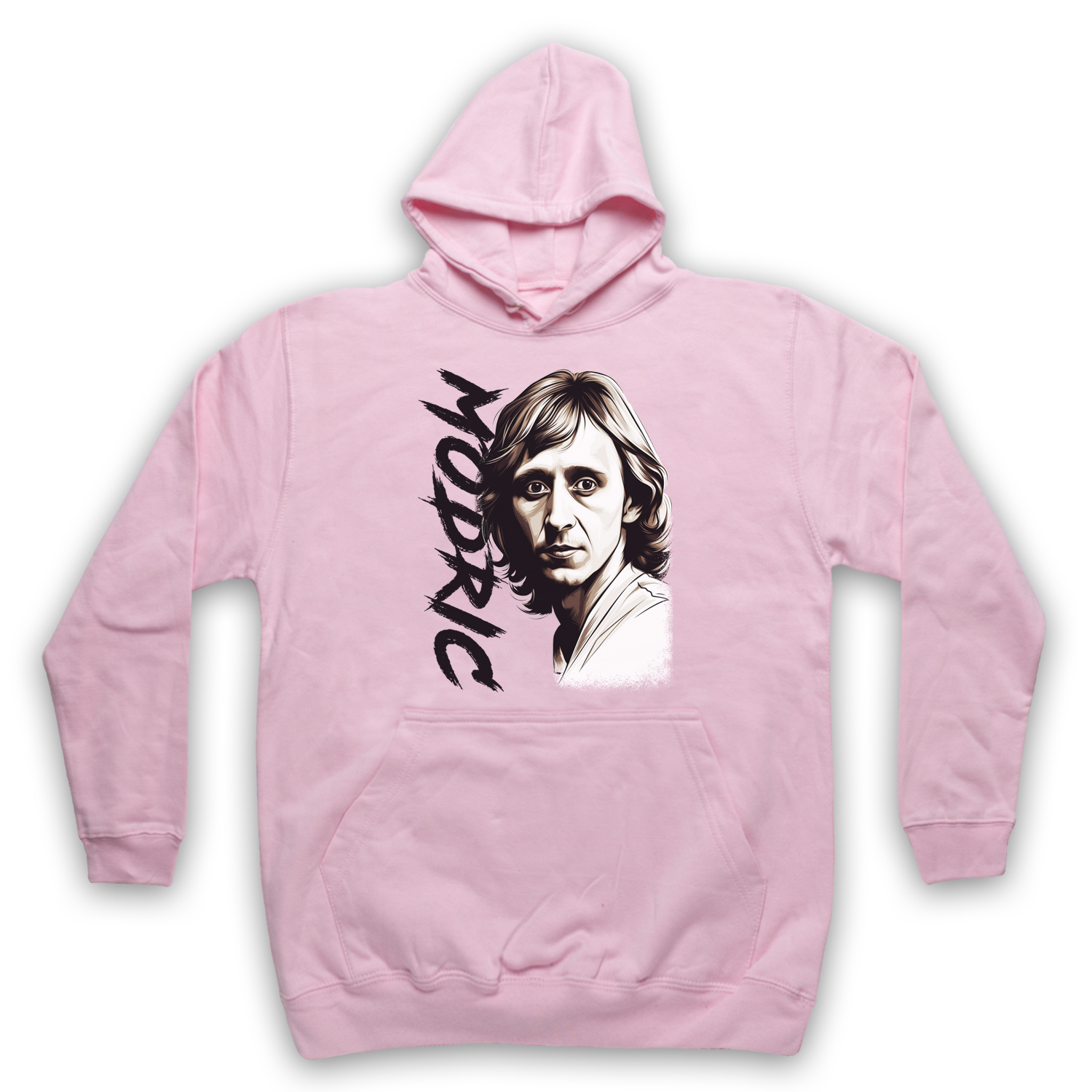 LUKA ILLUSTRATION FOOTBALL SOCCER HERO LEGEND MODRIĆ ADULTS HOODIE PULLOVER - Picture 10 of 11