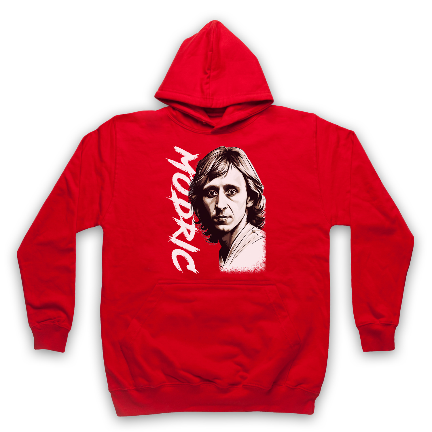 LUKA ILLUSTRATION FOOTBALL SOCCER HERO LEGEND MODRIĆ ADULTS HOODIE PULLOVER - Picture 5 of 11