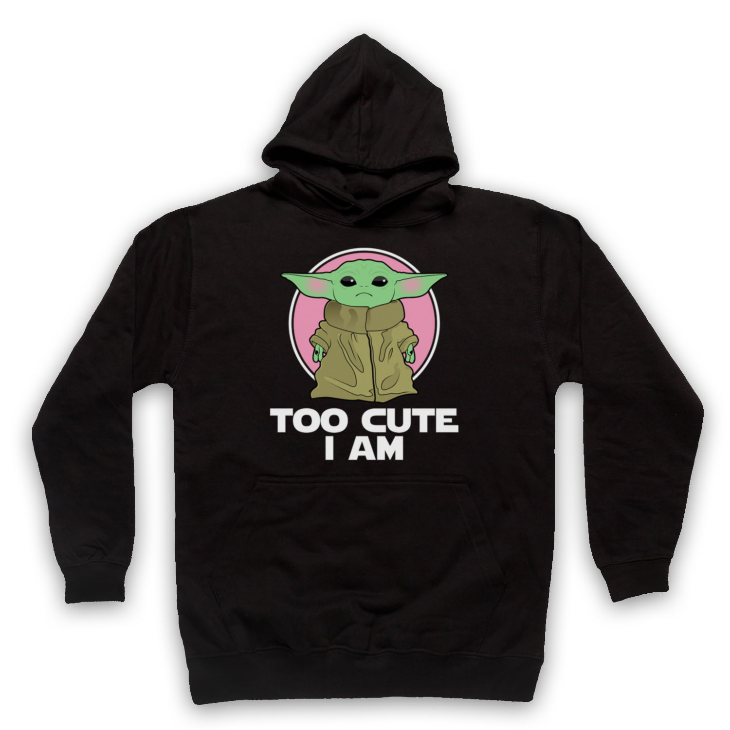 Too cute i am yoda hoodie deals