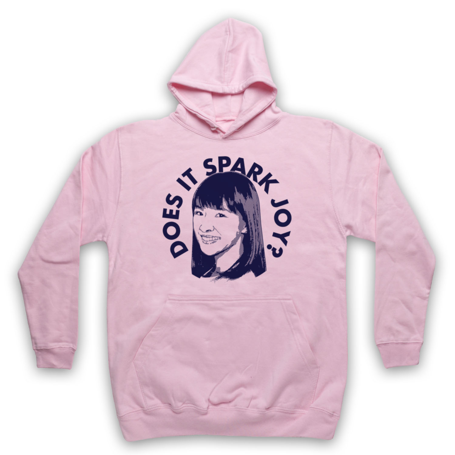 MARIE KONDO UNOFFICIAL DOES IT SPARK JOY? TIDYING UP ADULTS UNISEX HOODIE - Picture 10 of 11
