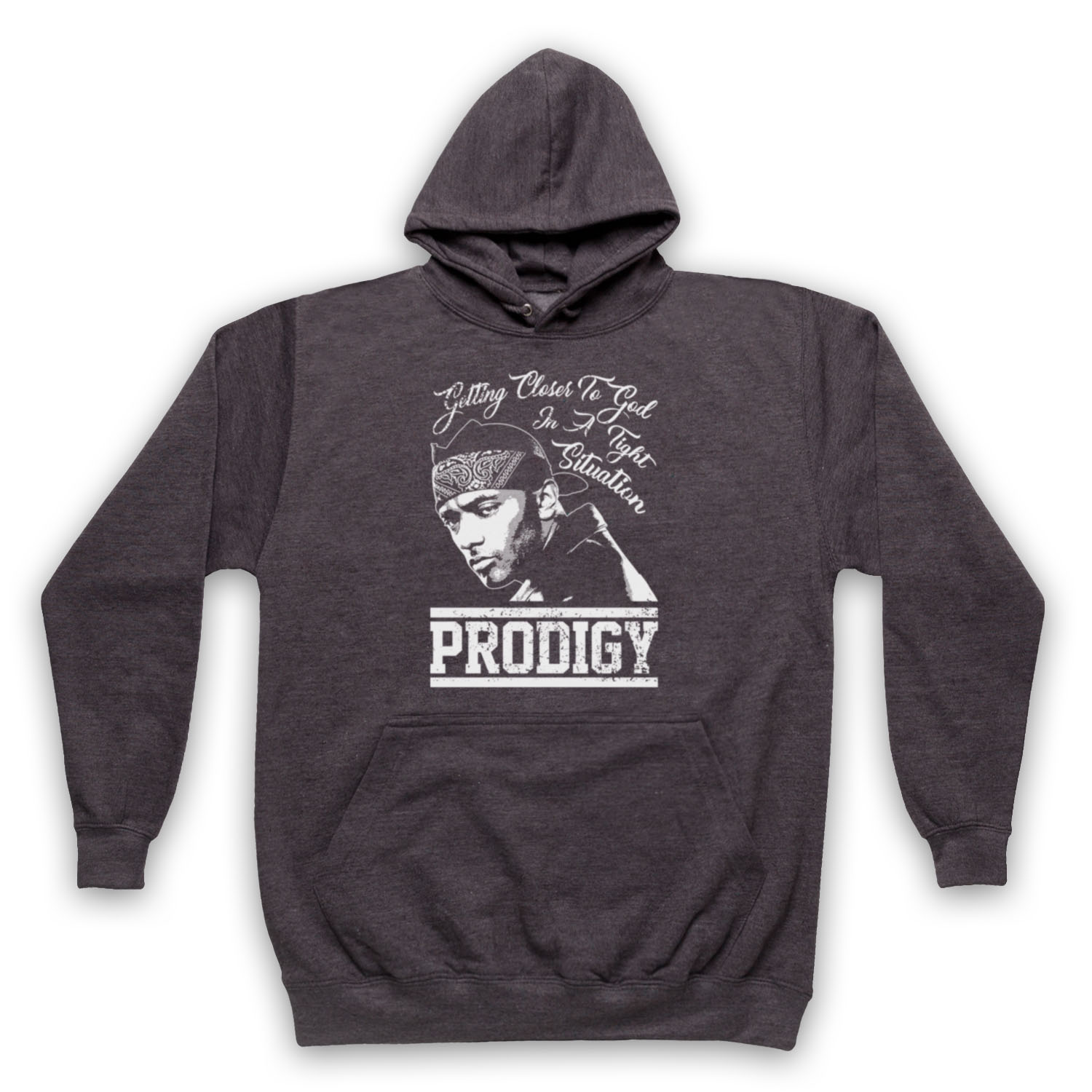 MOBB DEEP PRODIGY SHOOK ONES PART II RAPPER UNOFFICIAL ADULTS UNISEX HOODIE - Picture 8 of 11
