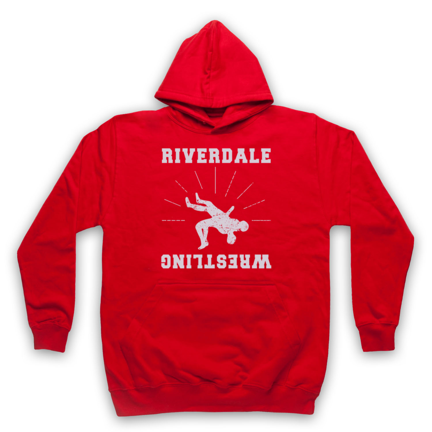 RIVERDALE UNOFFICIAL WRESTLING TEAM LOGO HIGH SCHOOL ADULTS UNISEX HOODIE