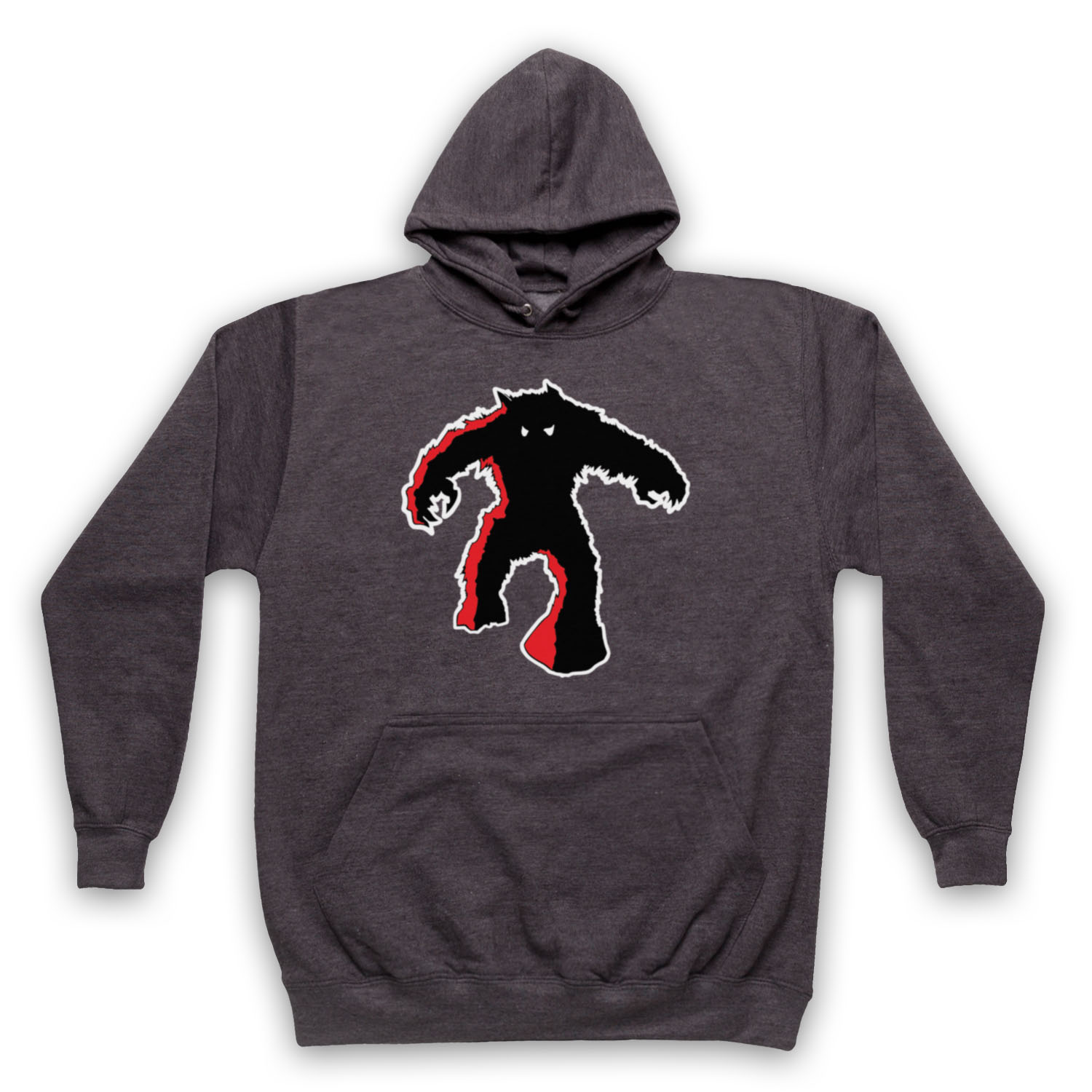 SPACE INVADERS RED MONSTER 2 ARCADE RETRO VIDEO GAME ADULTS UNISEX HOODIE - Picture 8 of 11