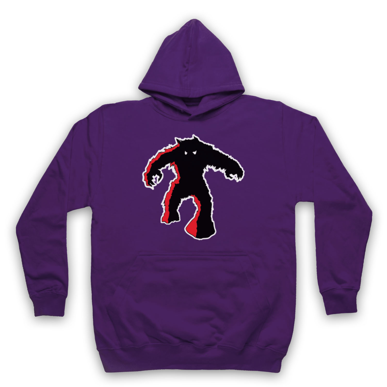 SPACE INVADERS RED MONSTER 2 ARCADE RETRO VIDEO GAME ADULTS UNISEX HOODIE - Picture 11 of 11