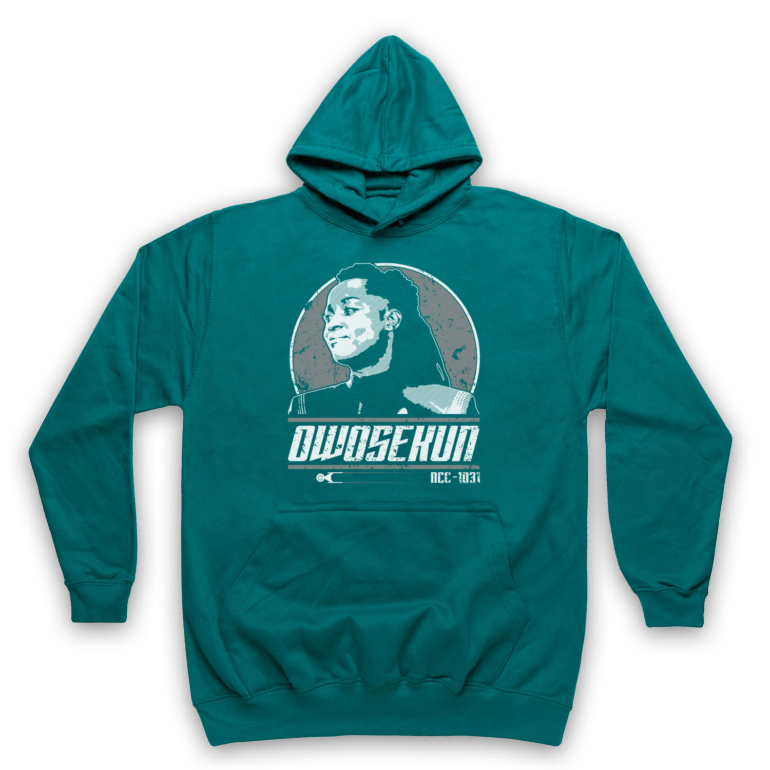 JOANN OWOSEKUN STAR DISCOVERY SCI FI TV TREKKIE TRIBUTE ADULTS & KIDS HOODIE - Picture 9 of 11