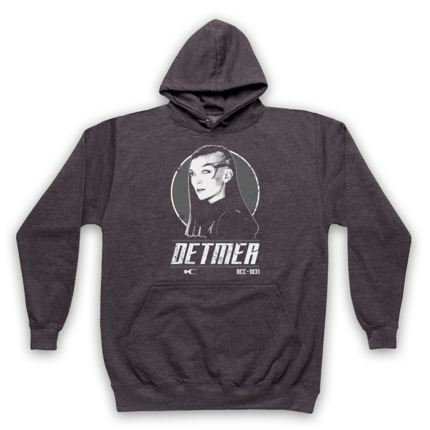STAR DISCOVERY KEYLA DETMER SCI FI TV TRIBUTE TREKKIE ADULTS HOODIE - Picture 8 of 11
