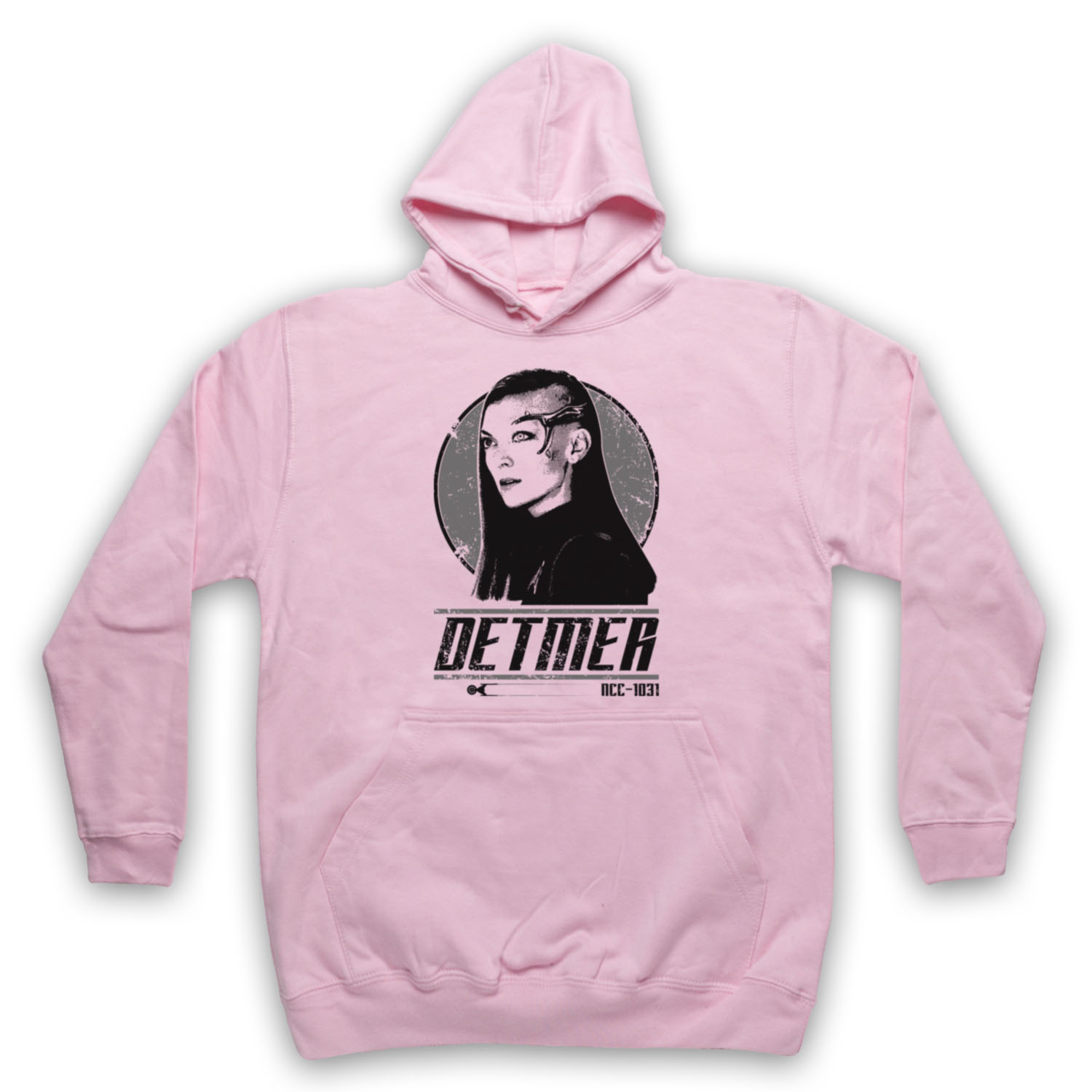 STAR DISCOVERY KEYLA DETMER SCI FI TV TRIBUTE TREKKIE ADULTS HOODIE - Picture 10 of 11