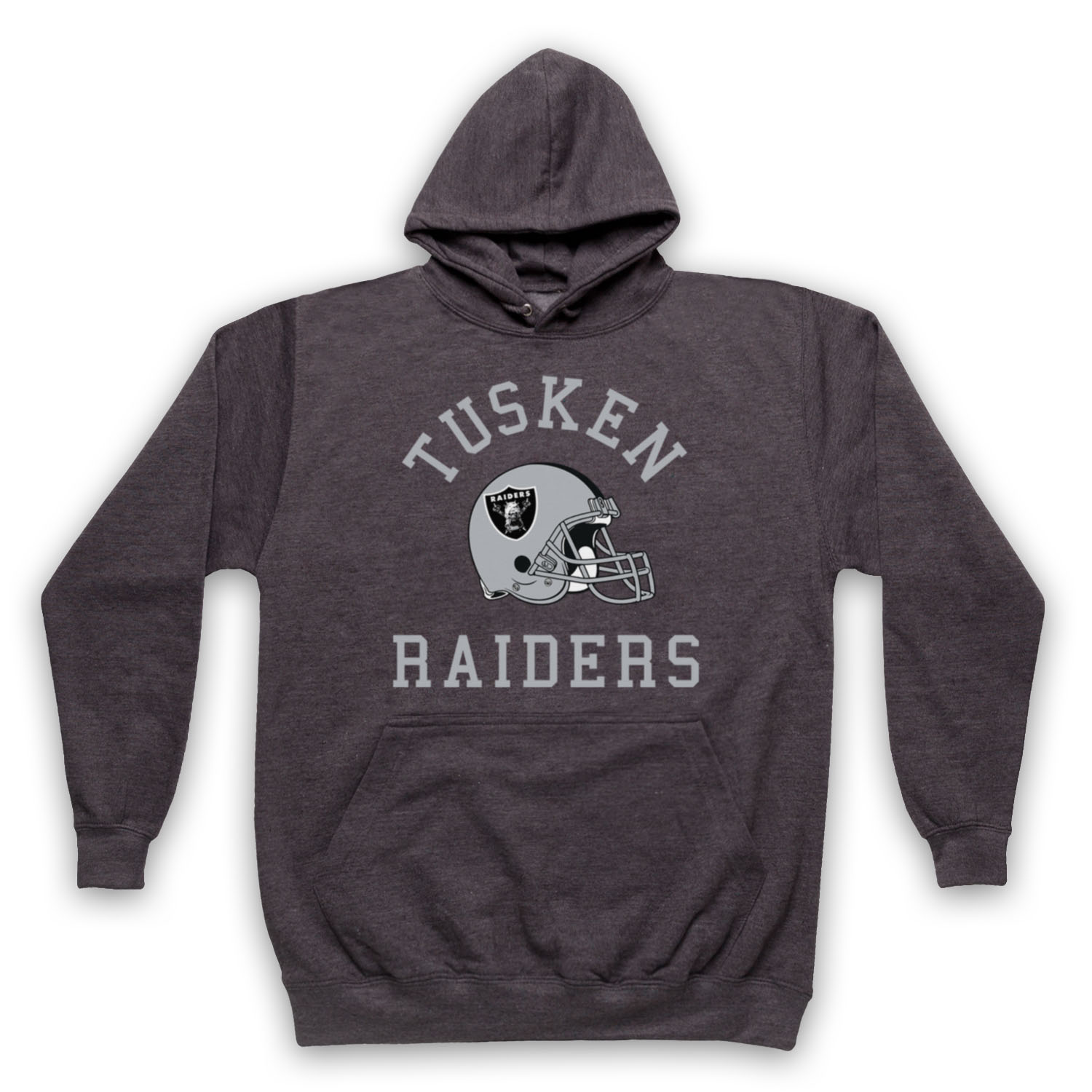 TUSKEN RAIDERS STAR FOOTBALL HELMET PARODY SPORTS WARS ADULTS UNISEX HOODIE - Picture 8 of 11