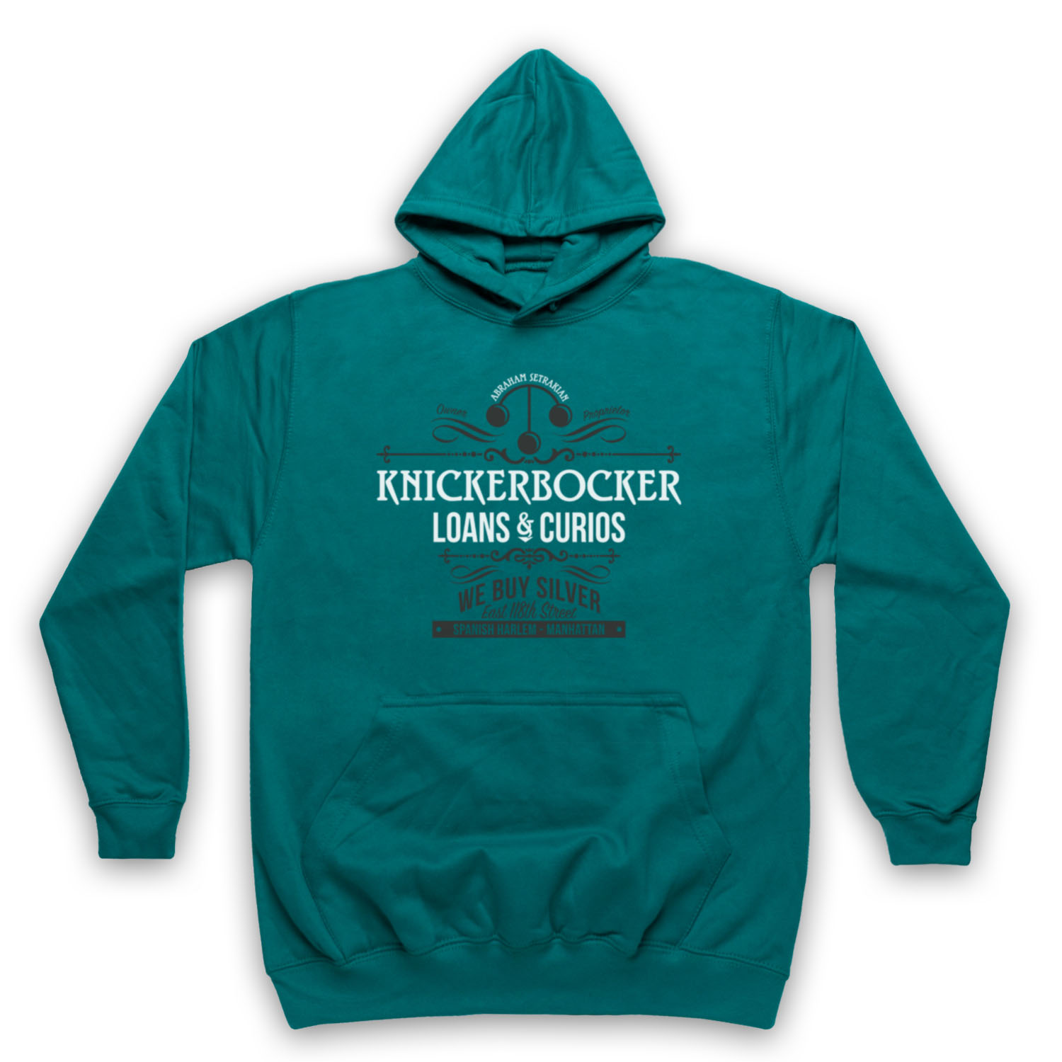 KNICKERBOCKER LOANS & CURIOS STRAIN VAMPIRE UNOFFICIAL ADULTS UNISEX HOODIE - Picture 9 of 11