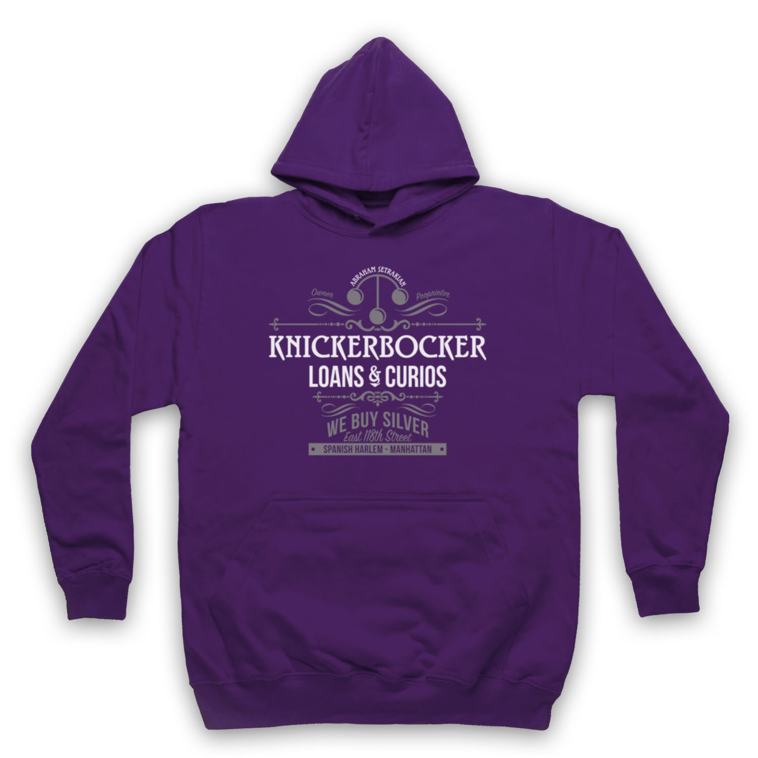 KNICKERBOCKER LOANS & CURIOS STRAIN VAMPIRE UNOFFICIAL ADULTS UNISEX HOODIE - Picture 11 of 11