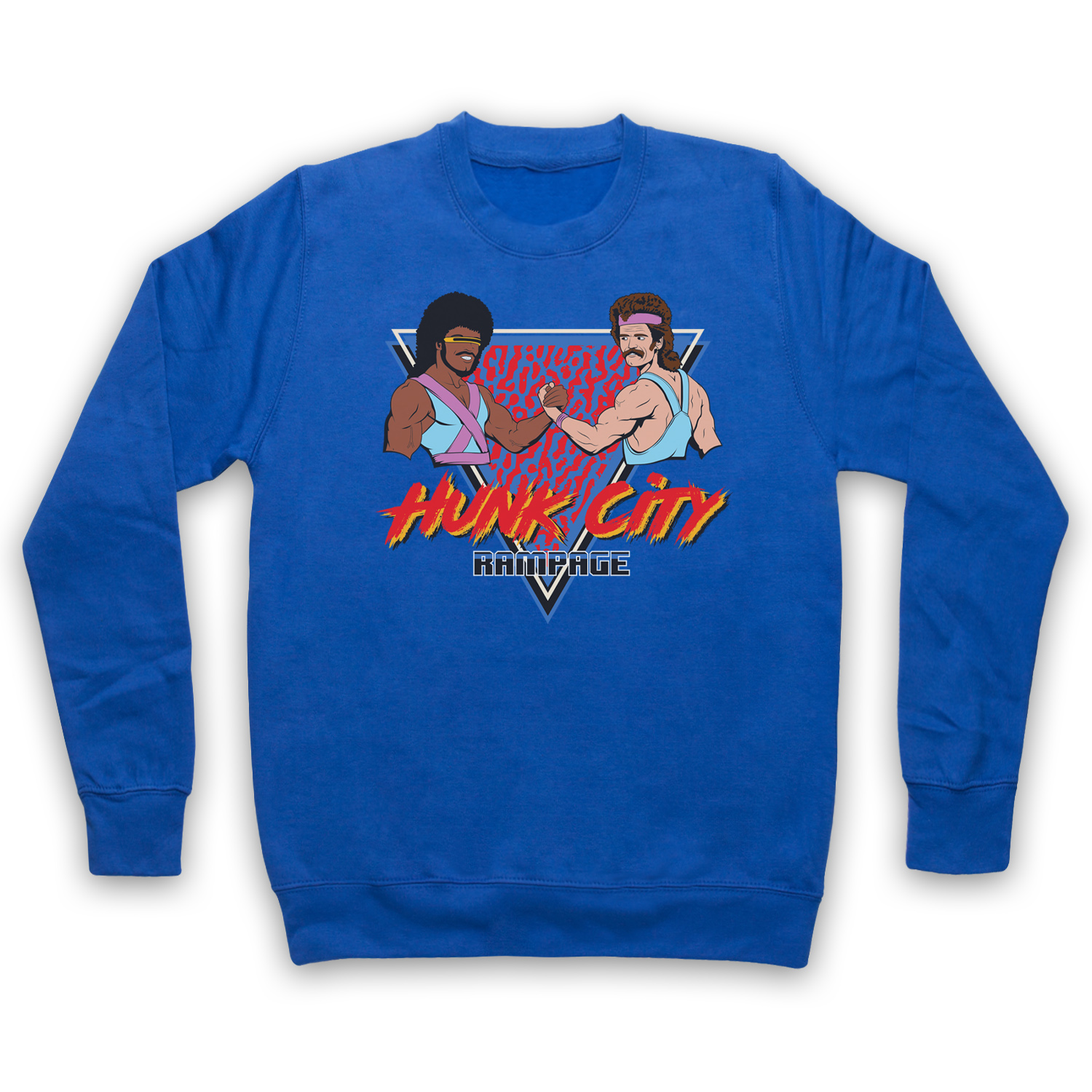 Hunk City Rampage Arcade Game Mining Movie Craft Adults Sweatshirt All Size Cols - Picture 7 of 14