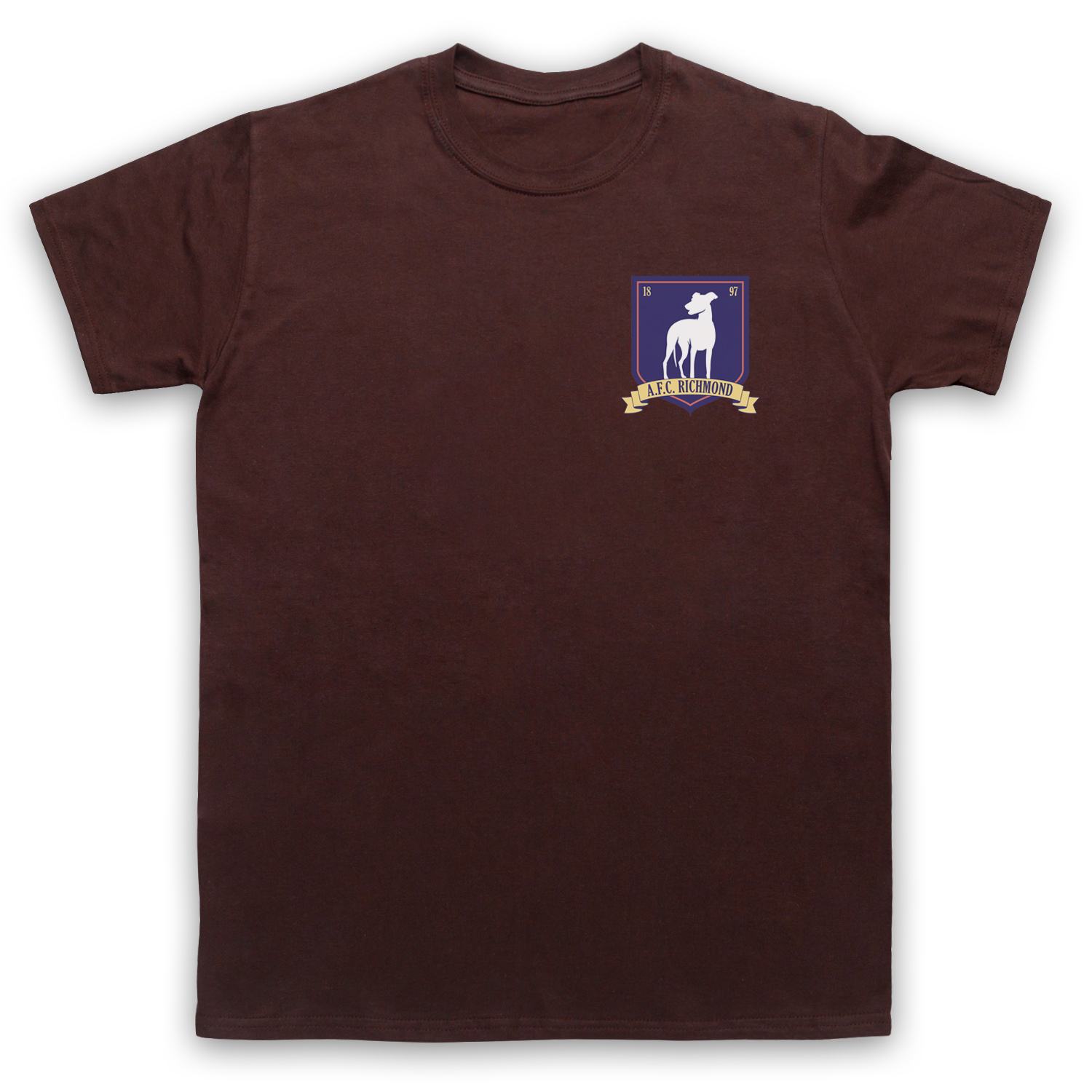 Ted AFC Richmond Left Logo Chest Football Team Club Adults T-Shirt All Size Cols - Picture 15 of 26