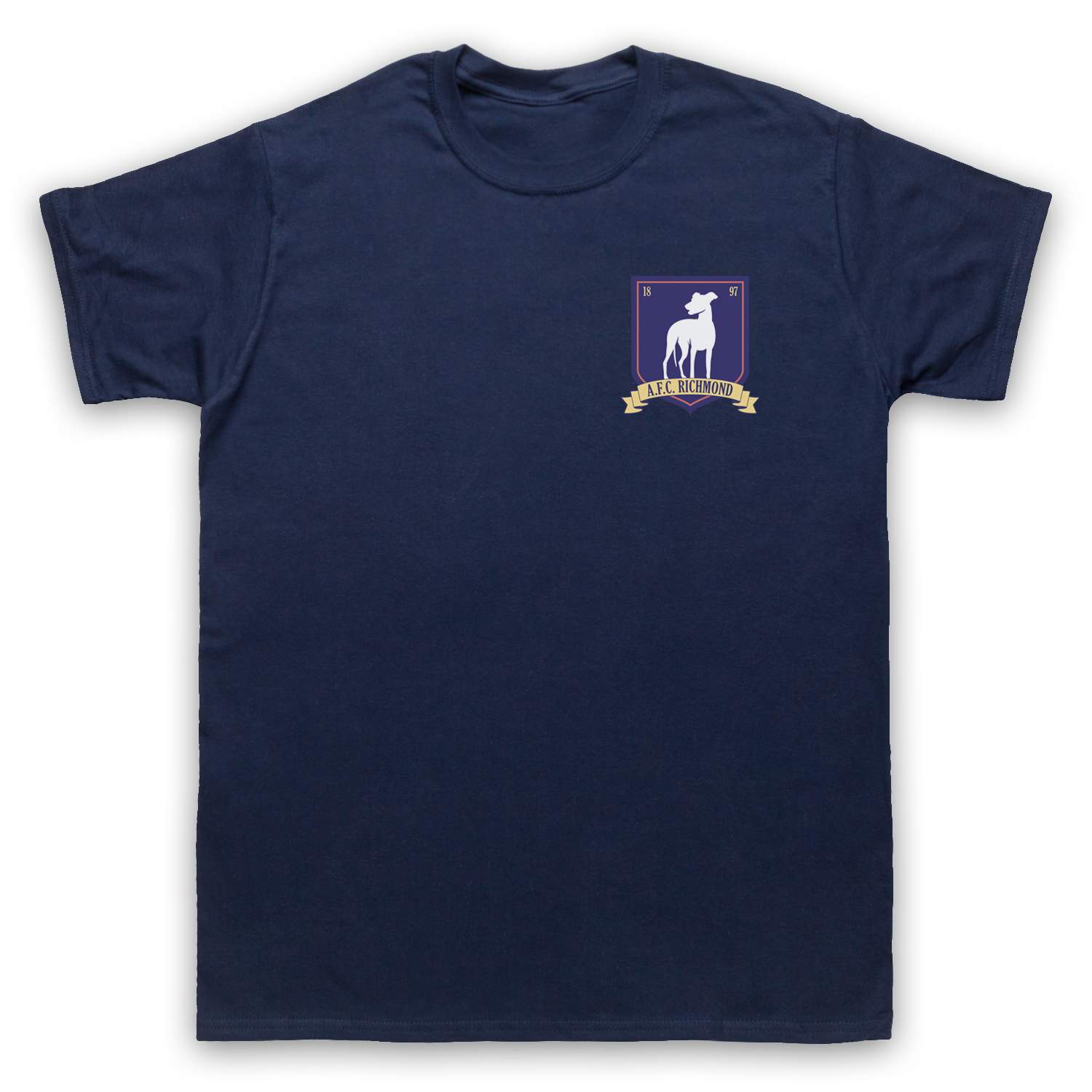 Ted AFC Richmond Left Logo Chest Football Team Club Adults T-Shirt All Size Cols - Picture 8 of 26