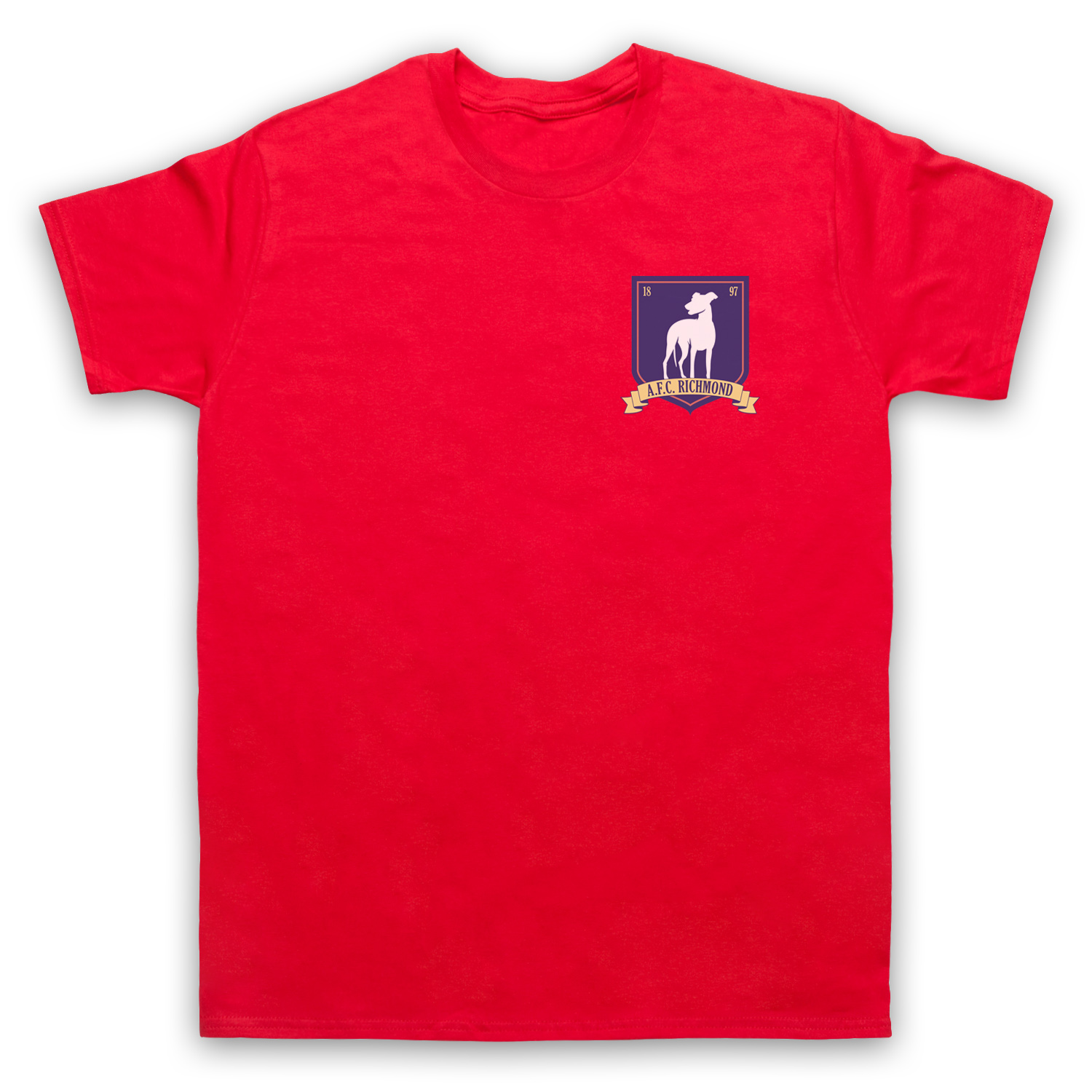 Ted AFC Richmond Left Logo Chest Football Team Club Adults T-Shirt All Size Cols - Picture 10 of 26