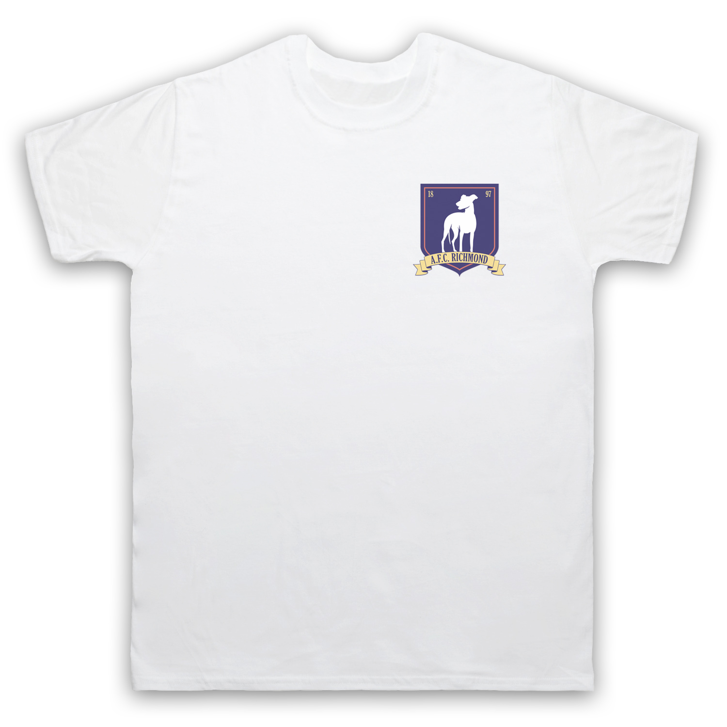 Ted AFC Richmond Left Logo Chest Football Team Club Adults T-Shirt All Size Cols - Picture 7 of 26