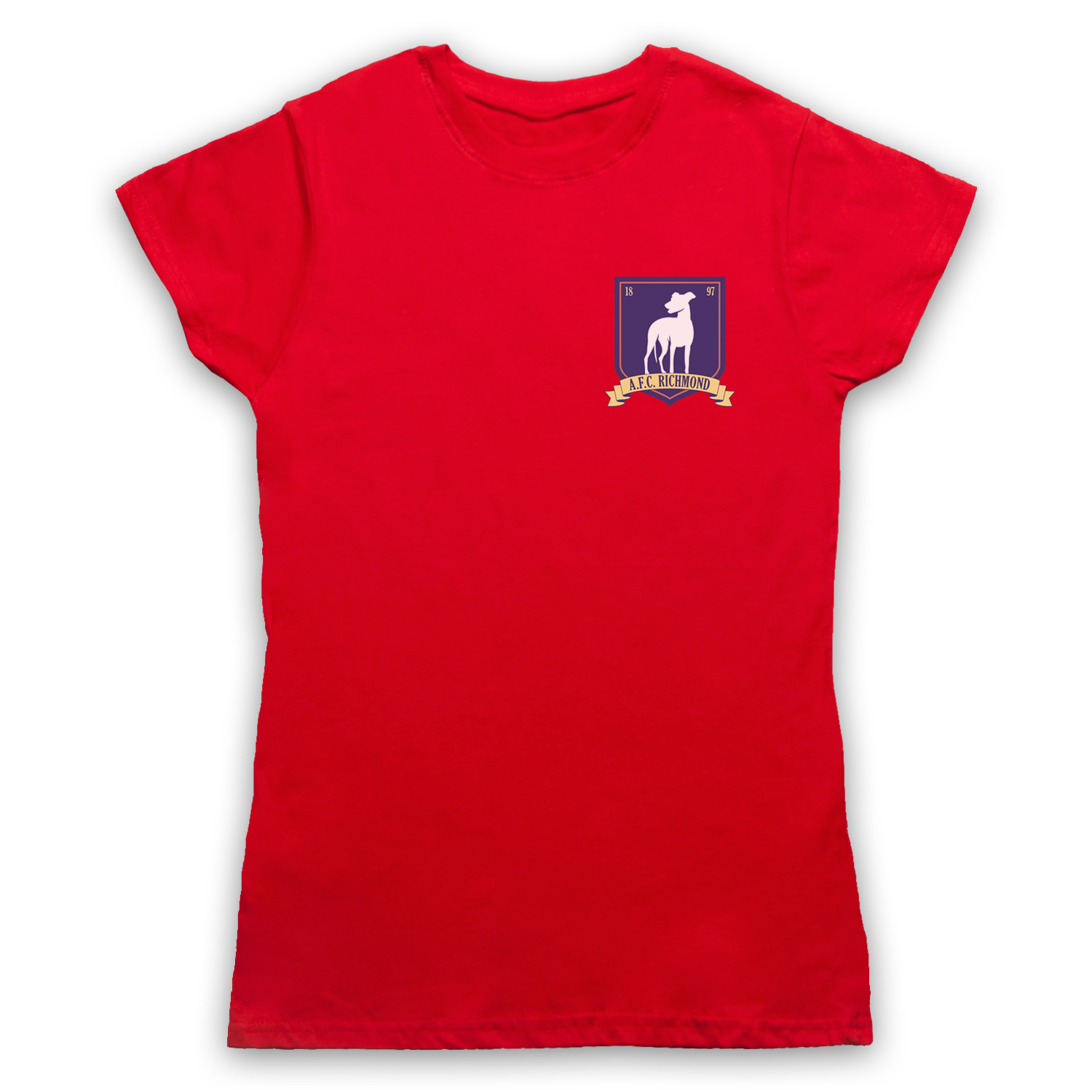 Ted AFC Richmond Left Logo Chest Football Team Club Adults T-Shirt All Size Cols - Picture 22 of 26