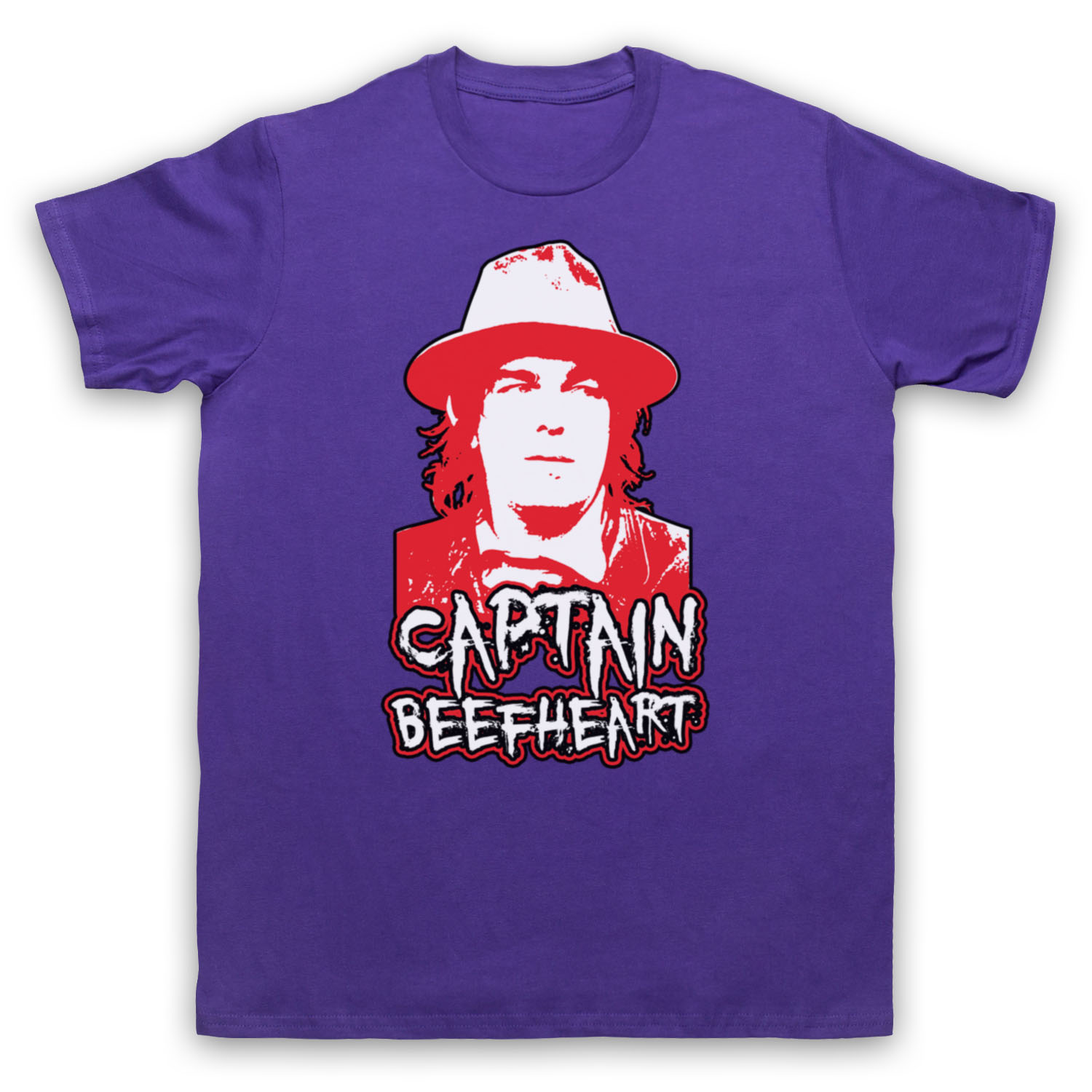 CAPTAIN BEEFHEART DON VAN VLIET UNOFFICIAL ROCK MUSIC MENS & WOMENS T-SHIRT - Picture 12 of 23