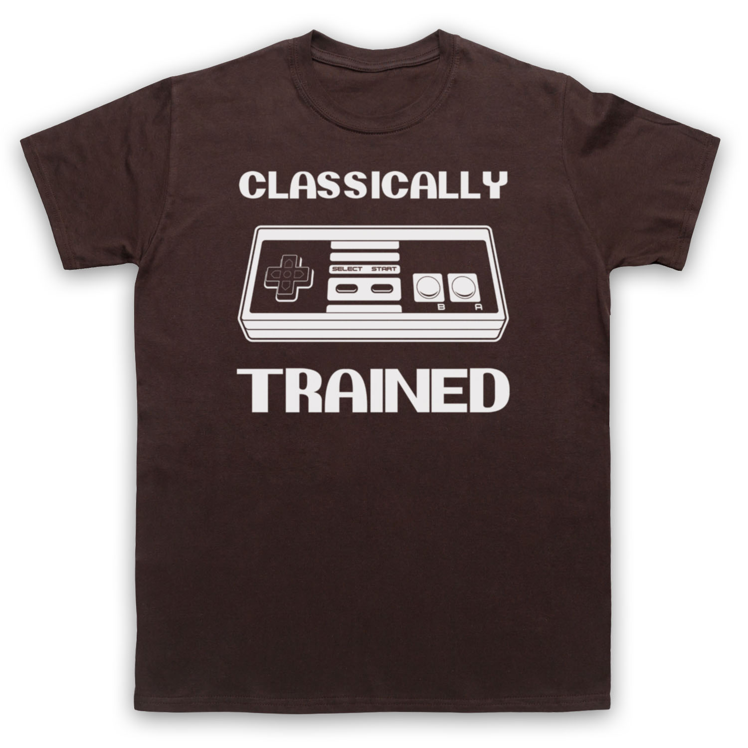 CLASSICALLY TRAINED UNOFFICIAL VIDEO GAME NES RETRO MENS & WOMENS T-SHIRT - Picture 11 of 23