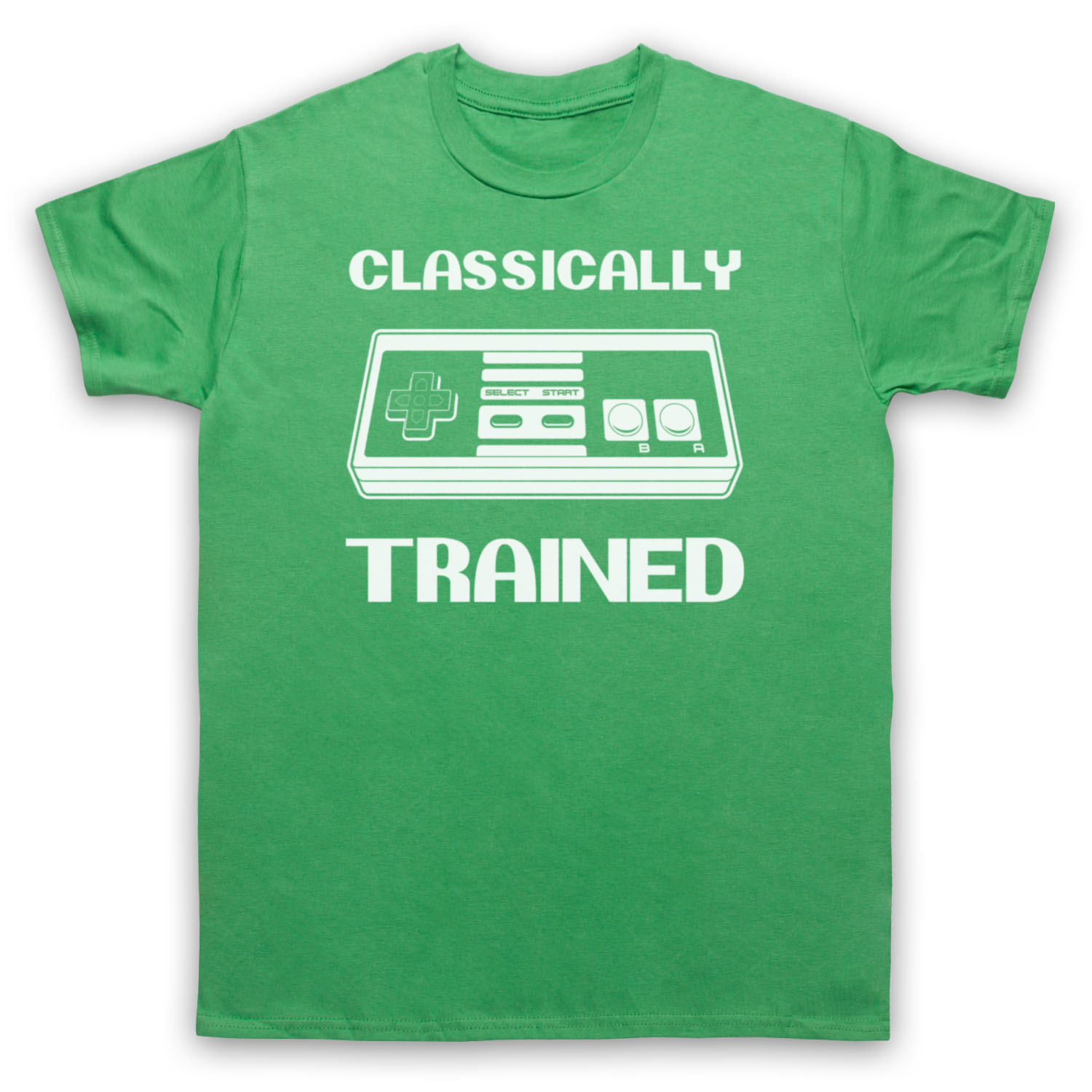 CLASSICALLY TRAINED UNOFFICIAL VIDEO GAME NES RETRO MENS & WOMENS T-SHIRT - Picture 8 of 23