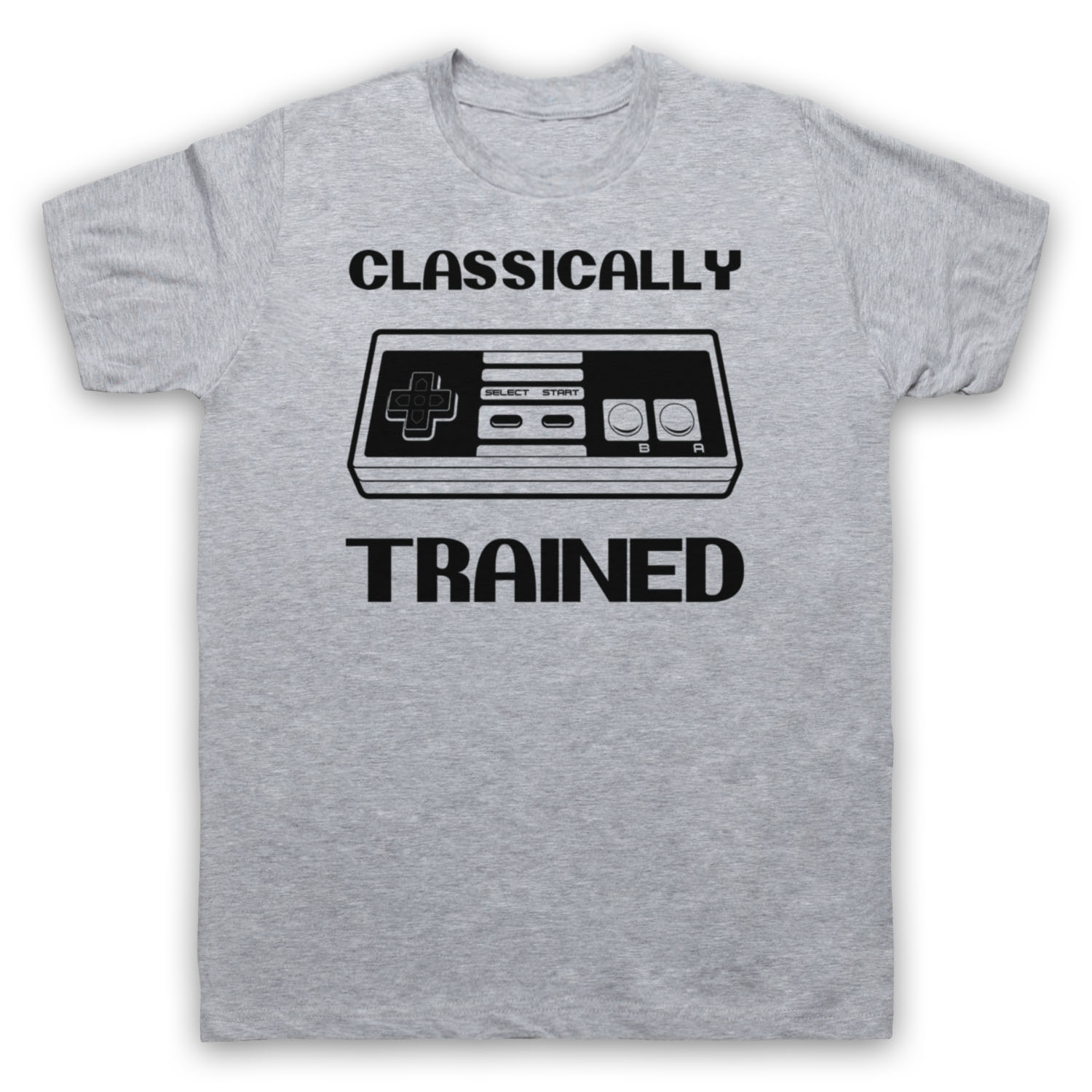 CLASSICALLY TRAINED UNOFFICIAL VIDEO GAME NES RETRO MENS & WOMENS T-SHIRT - Picture 7 of 23