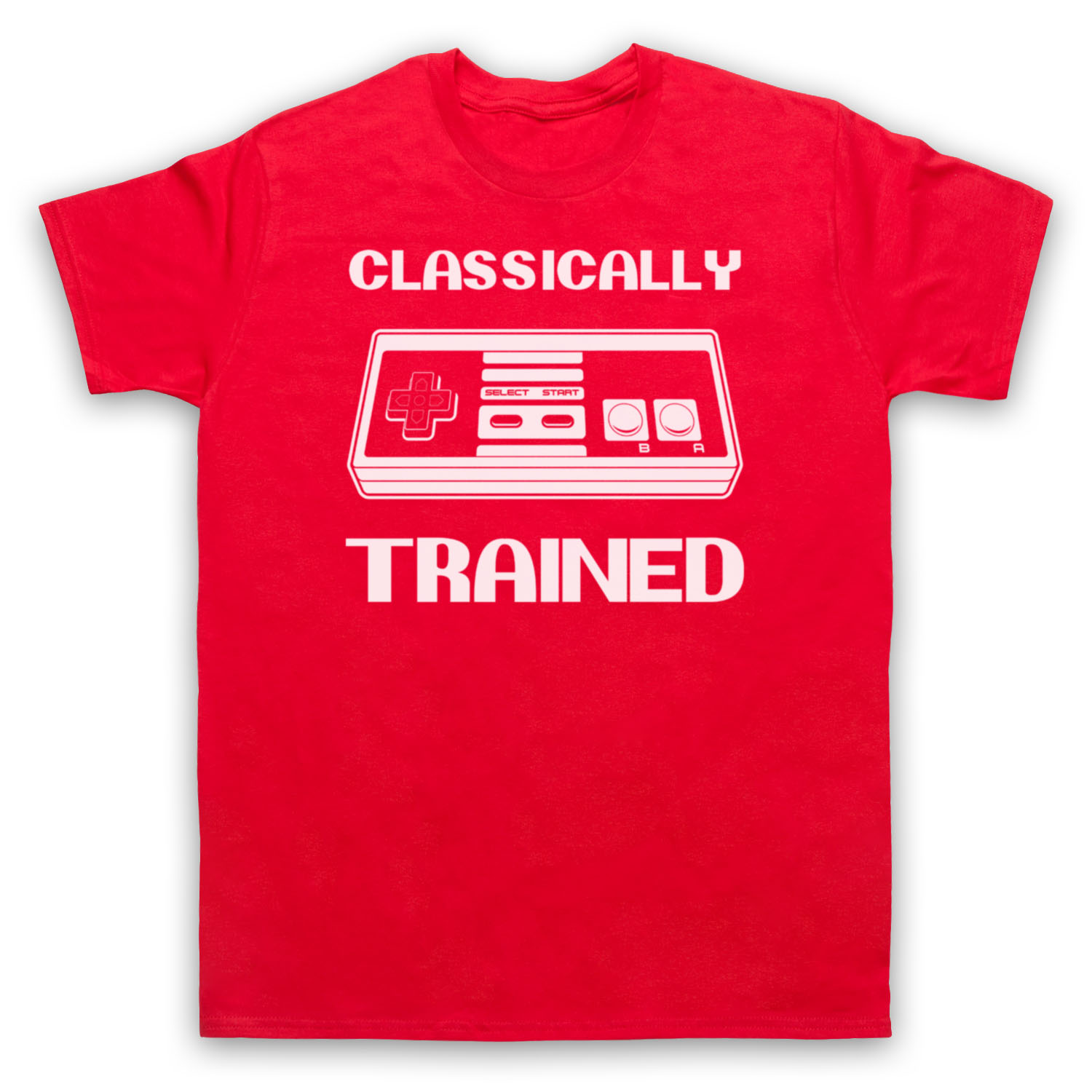 CLASSICALLY TRAINED UNOFFICIAL VIDEO GAME NES RETRO MENS & WOMENS T-SHIRT - Picture 6 of 23