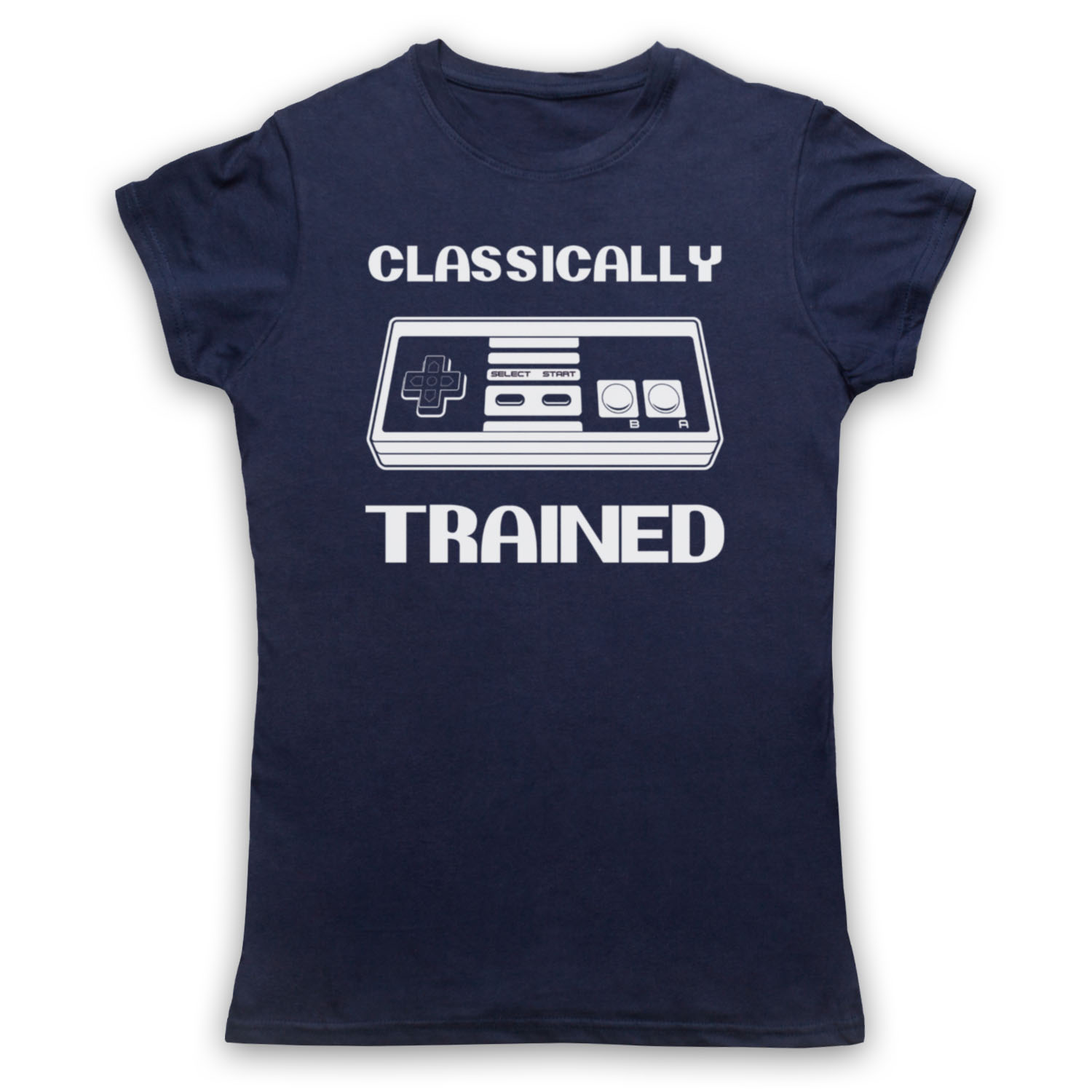 CLASSICALLY TRAINED UNOFFICIAL VIDEO GAME NES RETRO MENS & WOMENS T-SHIRT - Picture 16 of 23