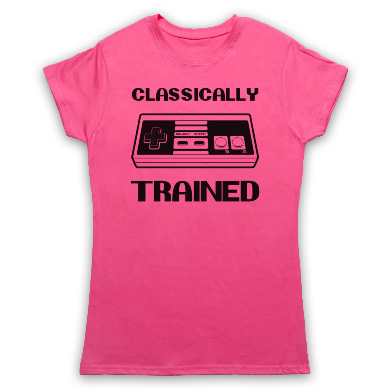 CLASSICALLY TRAINED UNOFFICIAL VIDEO GAME NES RETRO MENS & WOMENS T-SHIRT - Picture 23 of 23