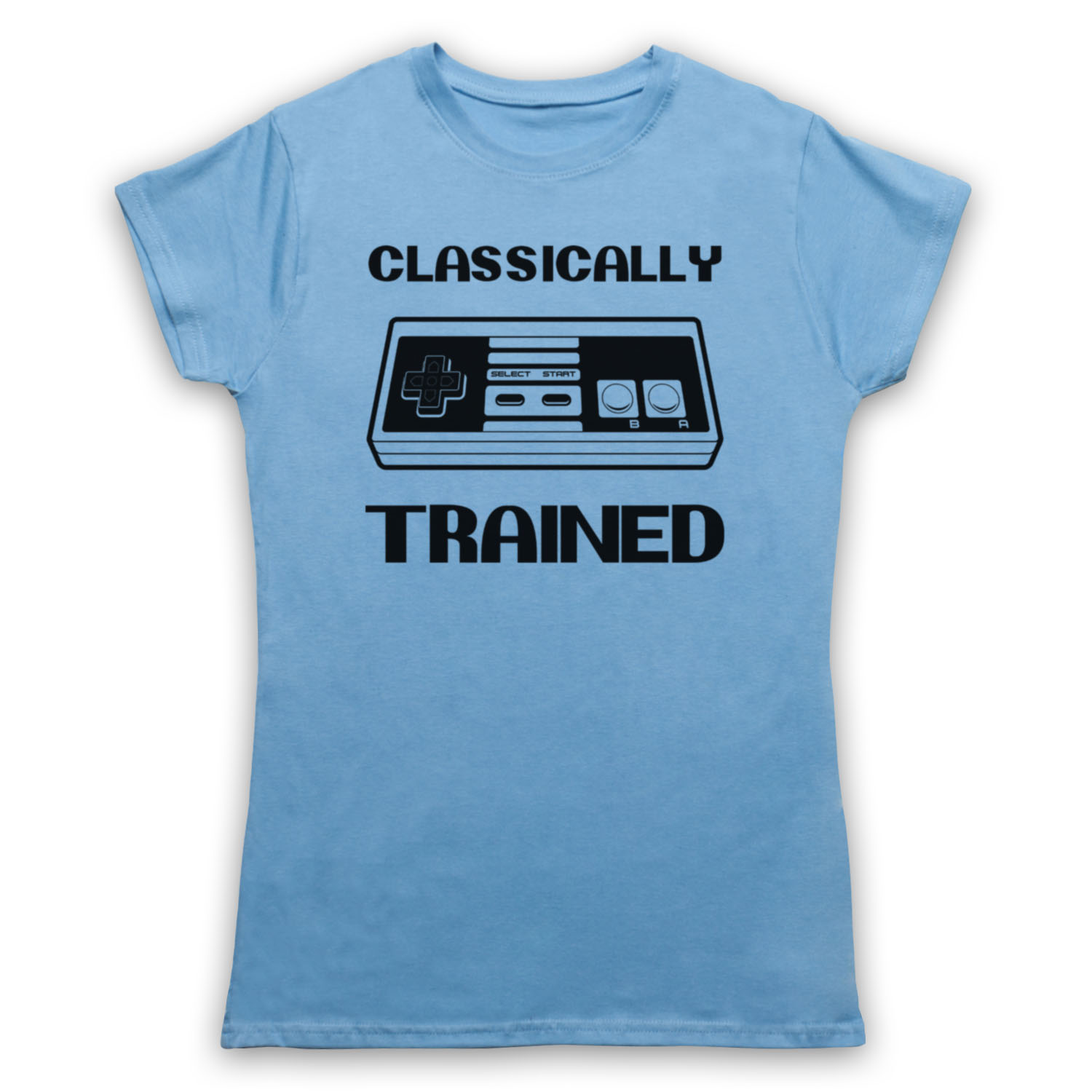 CLASSICALLY TRAINED UNOFFICIAL VIDEO GAME NES RETRO MENS & WOMENS T-SHIRT - Picture 21 of 23