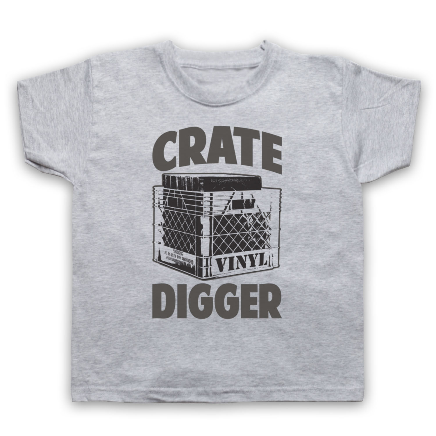CRATE DIGGER VINYL RECORD STORE DAY COLLECTOR DJ RETRO KIDS CHILDS T-SHIRT - Picture 7 of 11