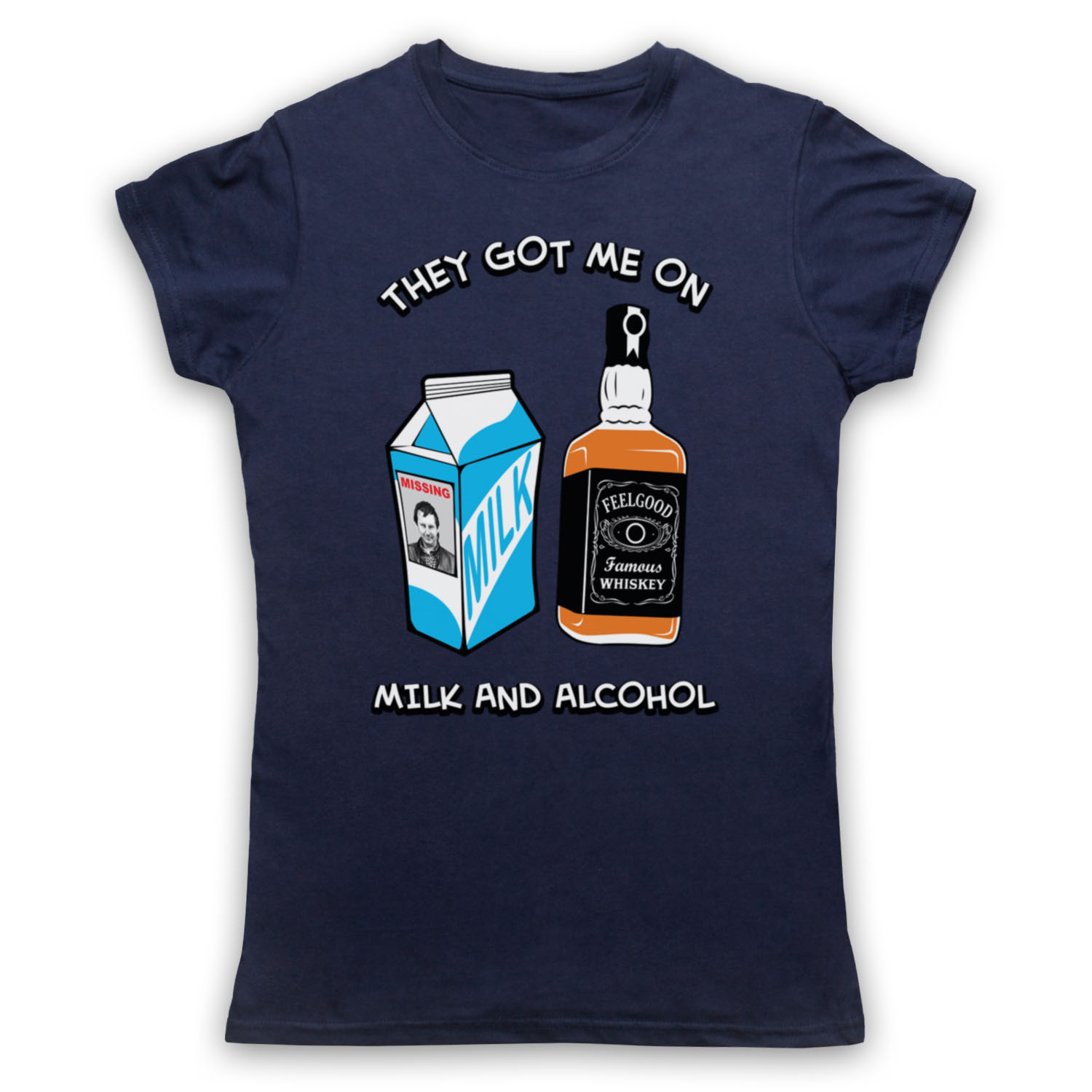 DR FEELGOOD MILK AND ALCOHOL ROCK T-SHIRT UNOFFICIAL MENS & WOMENS T-SHIRT - Picture 16 of 23
