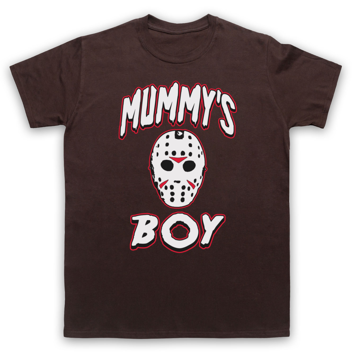 FRIDAY THE 13th JASON VOORHEES MUMMY'S BOY HORROR FILM MENS & WOMENS T-SHIRT - Picture 11 of 23