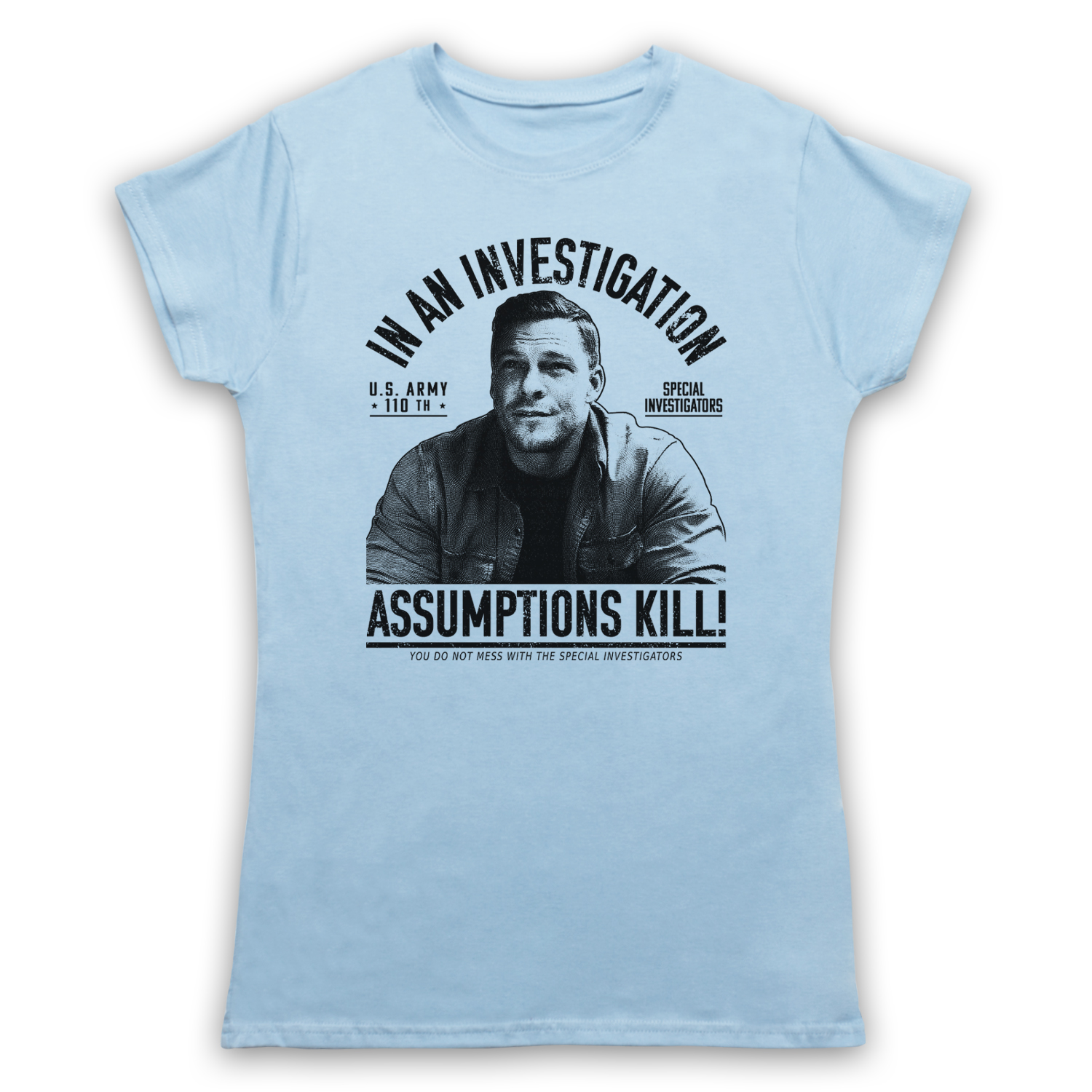 T-shirt achats adulte Reacher In An Investigation Assumptions Kill Major Jack Army 110th