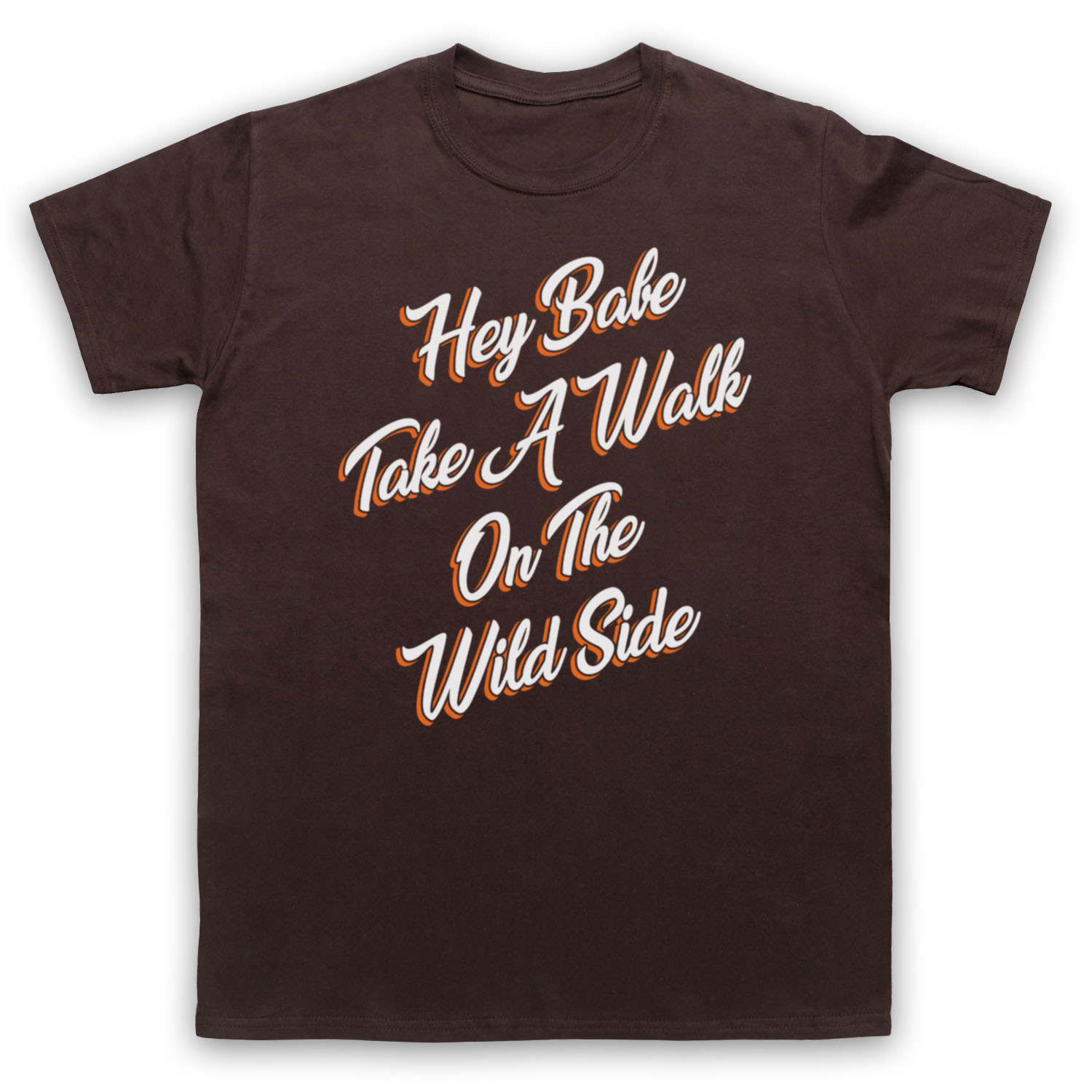 LOU REED TAKE A WALK ON THE WILD SIDE HEY BABE VELVET MENS & WOMENS T-SHIRT - Picture 11 of 23