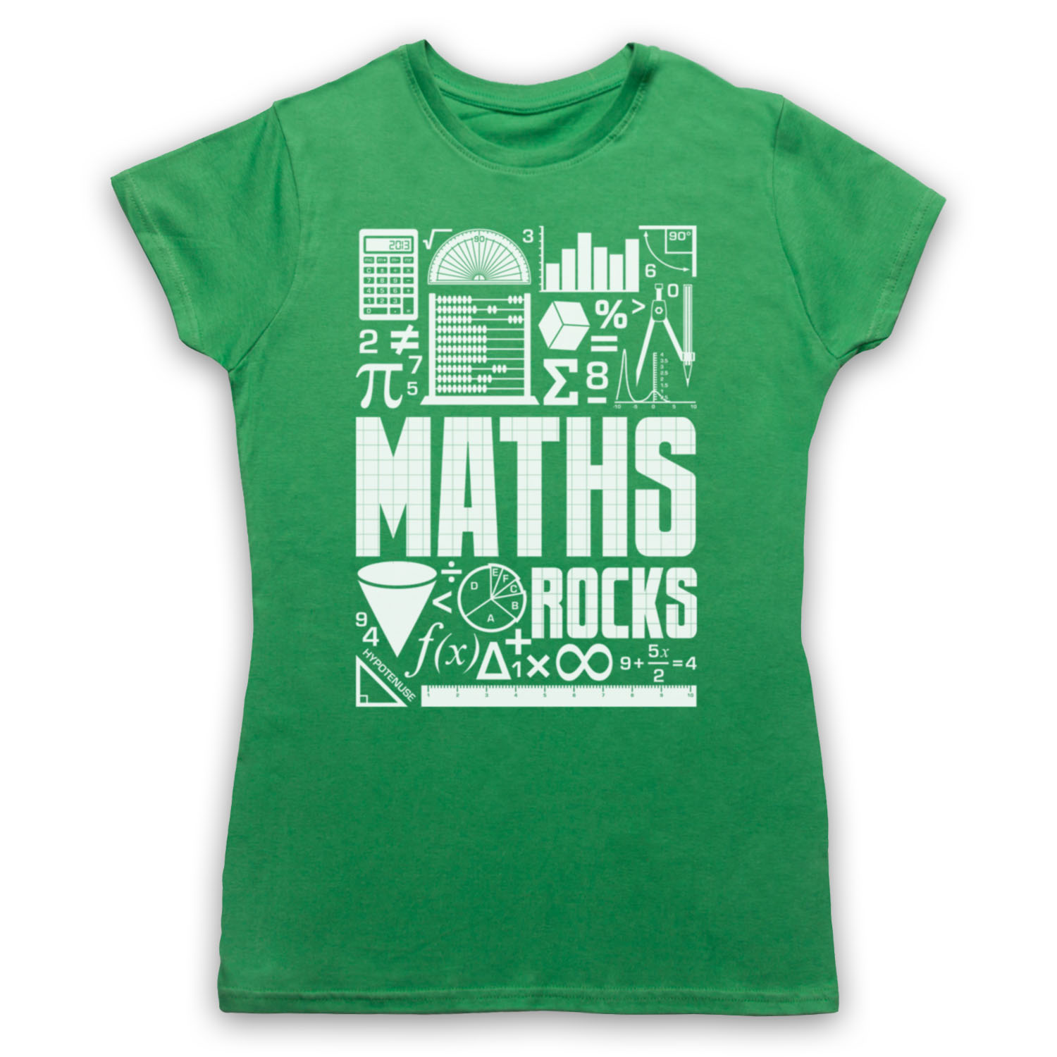 MATHS ROCKS MATH GEEK CHIC NERD MATHEMATICS MATHLETE MENS & WOMENS T-SHIRT - Picture 20 of 23