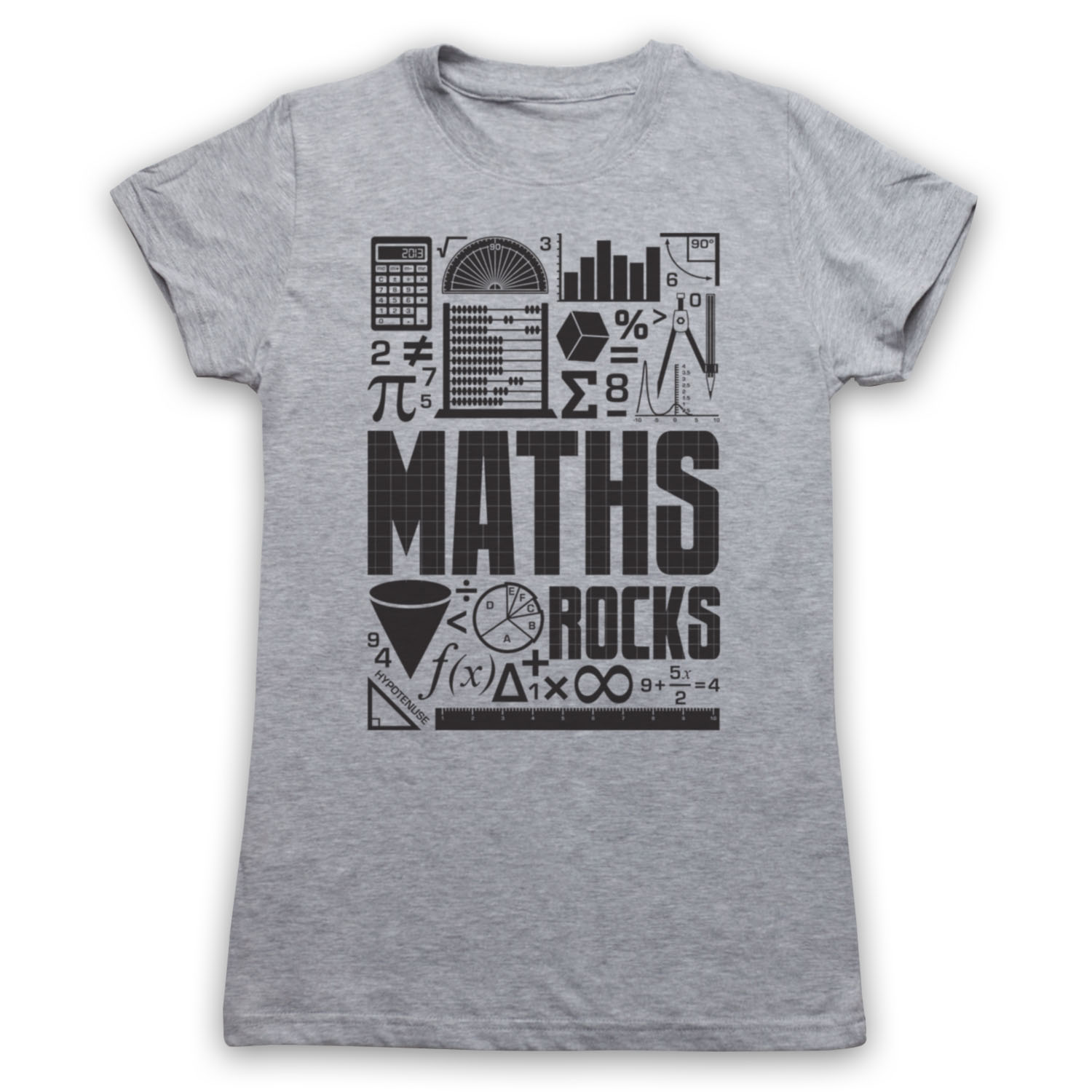 MATHS ROCKS MATH GEEK CHIC NERD MATHEMATICS MATHLETE MENS & WOMENS T-SHIRT - Picture 19 of 23